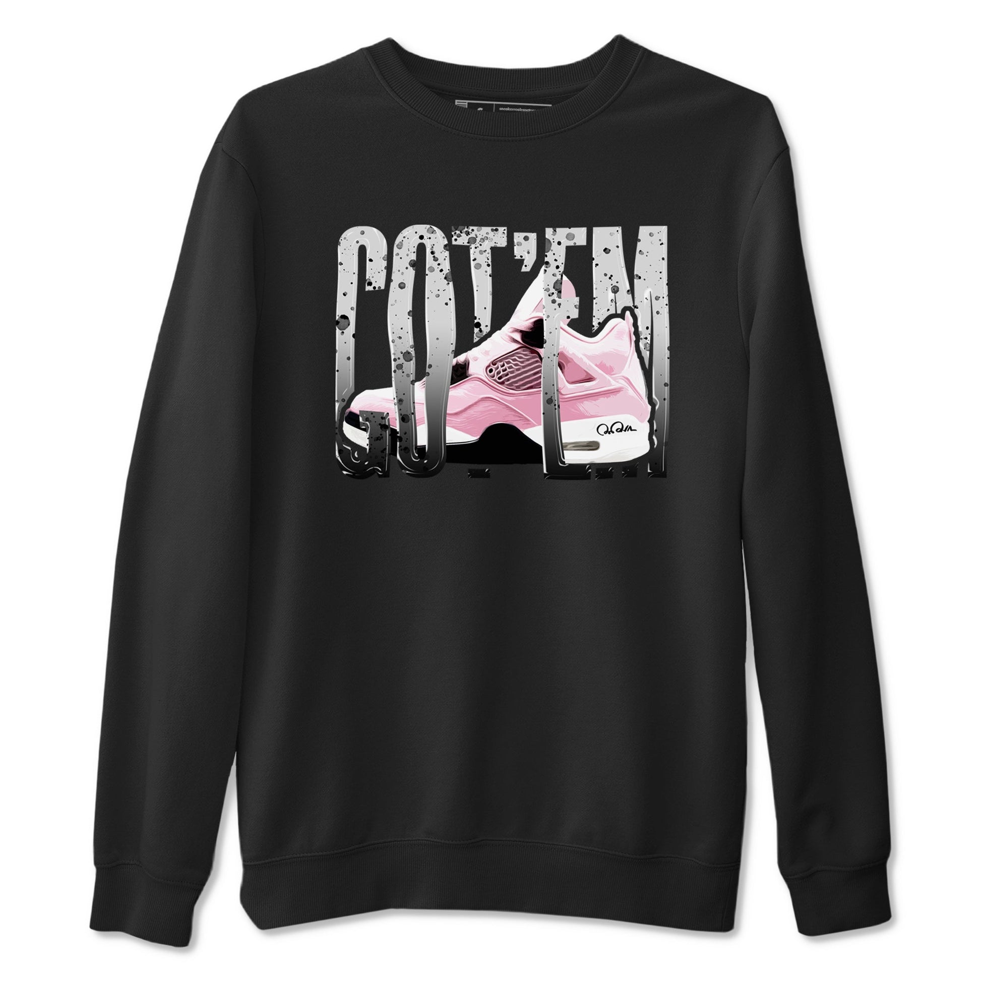Wiggling Gotem Sneaker Tees - Air Jordan 4 Orchid