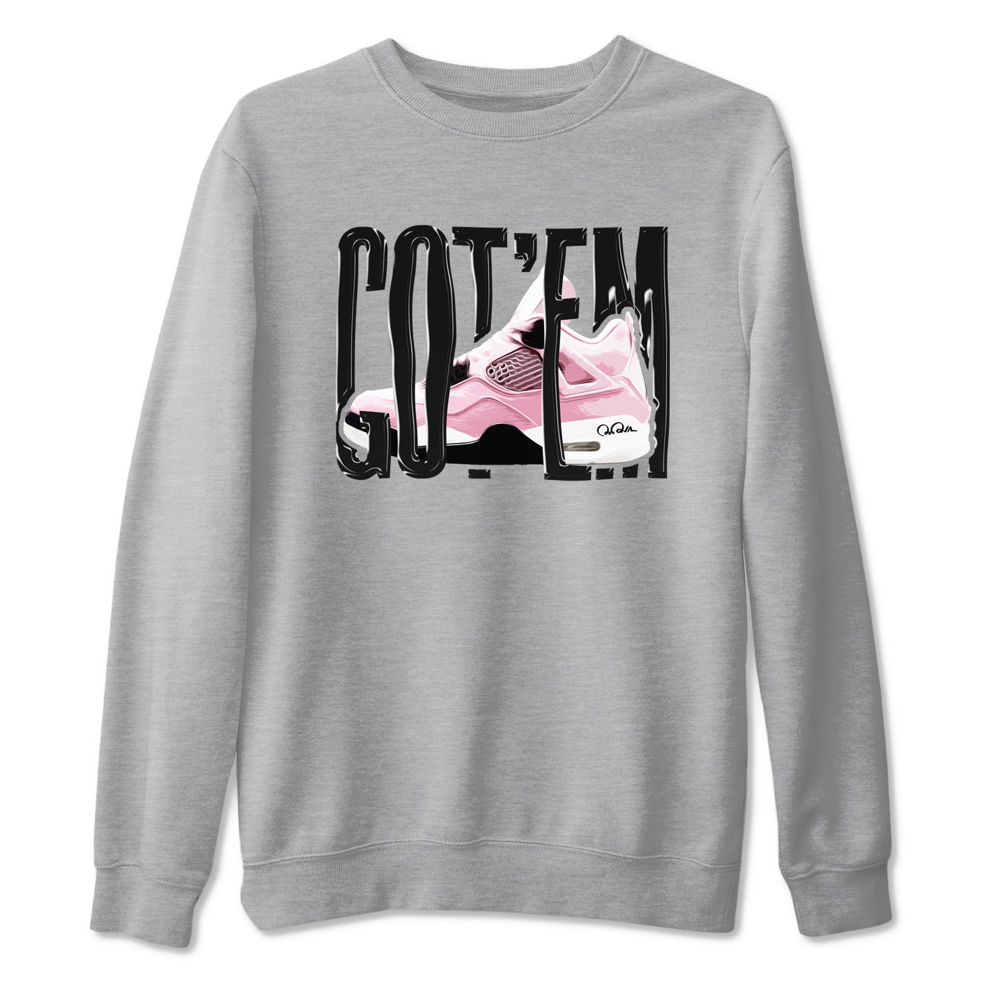 Wiggling Gotem Sneaker Tees - Air Jordan 4 Orchid