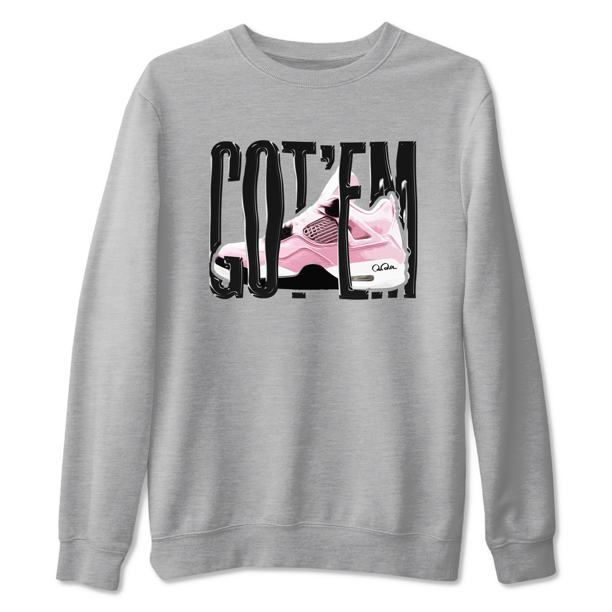 Wiggling Gotem Sneaker Tees - Air Jordan 4 Orchid