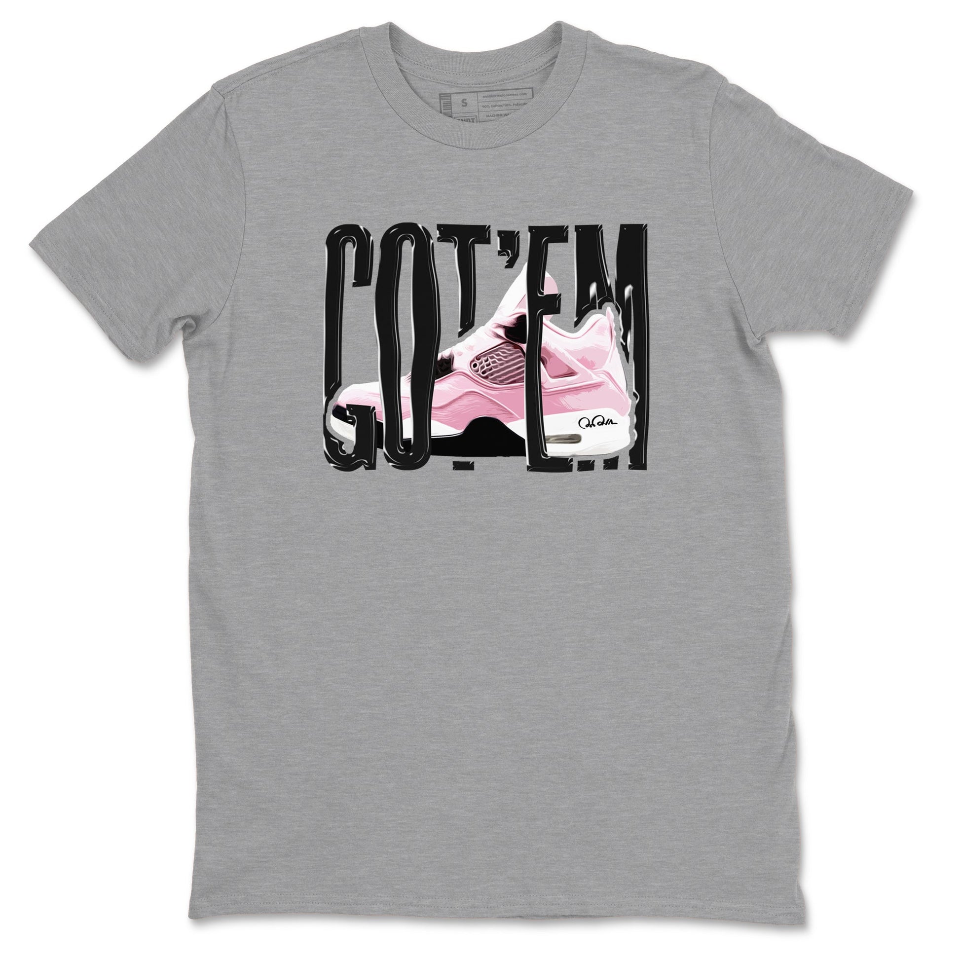 Wiggling Gotem Sneaker Tees - Air Jordan 4 Orchid