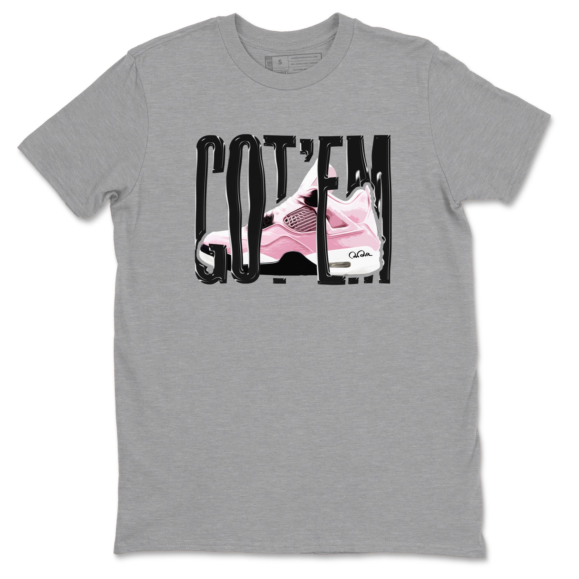 Wiggling Gotem Sneaker Tees - Air Jordan 4 Orchid