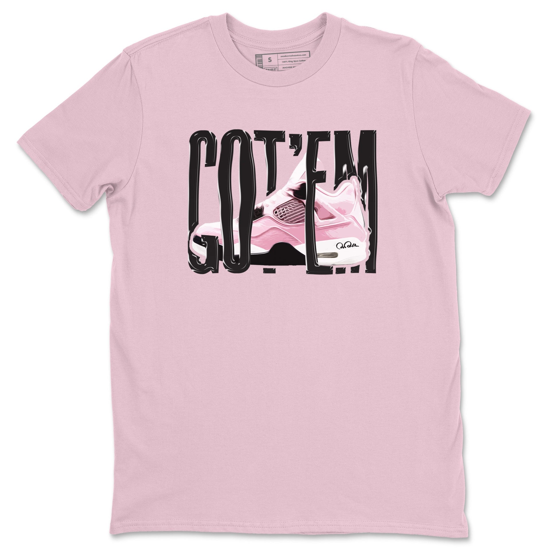 Wiggling Gotem Sneaker Tees - Air Jordan 4 Orchid