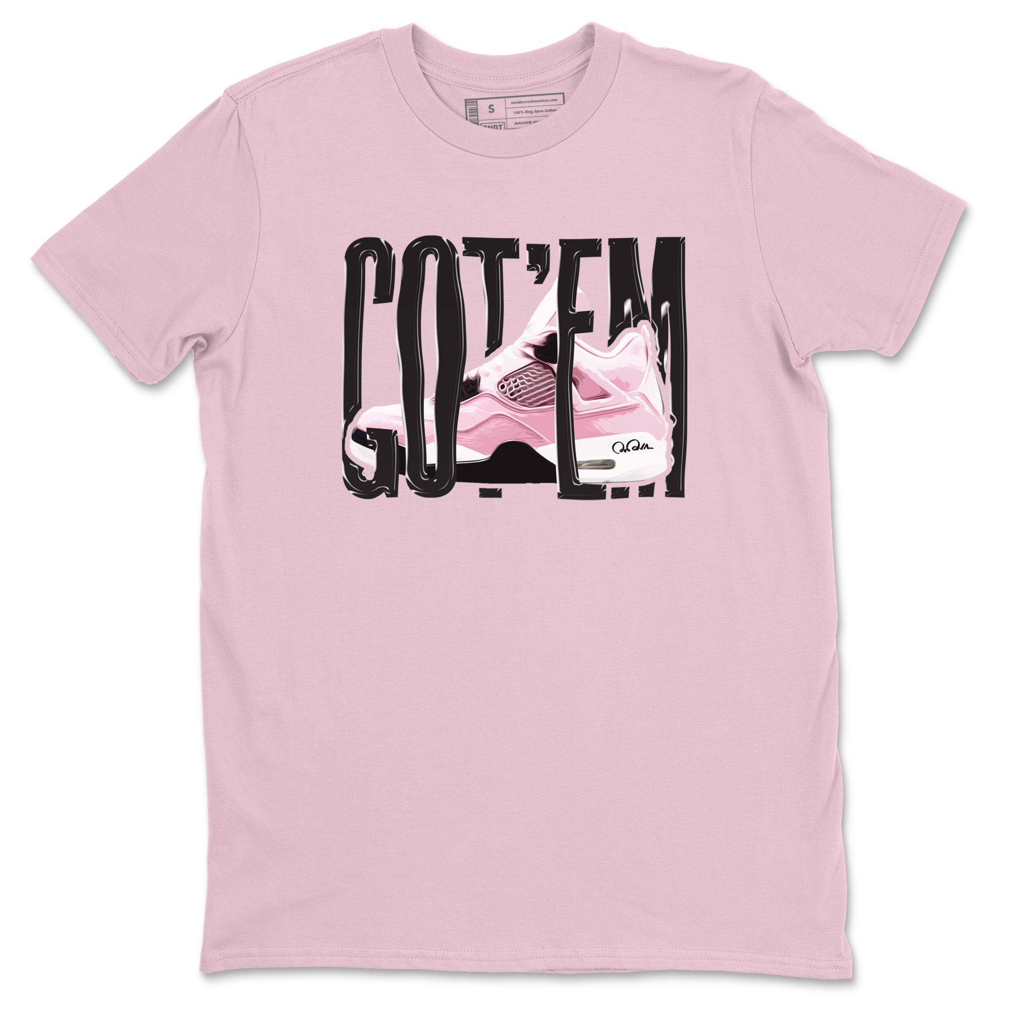 Wiggling Gotem Sneaker Tees - Air Jordan 4 Orchid