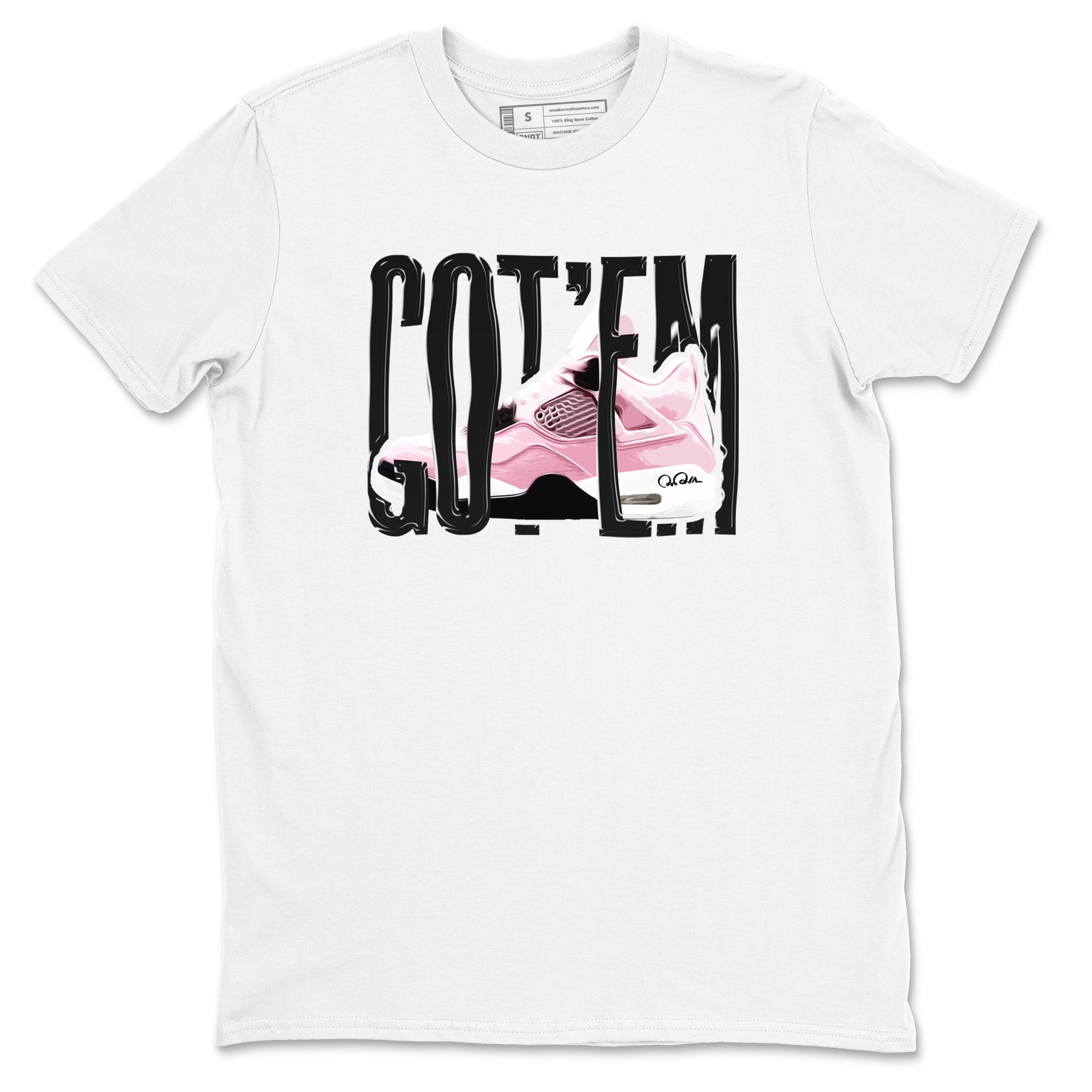 Wiggling Gotem Sneaker Tees - Air Jordan 4 Orchid