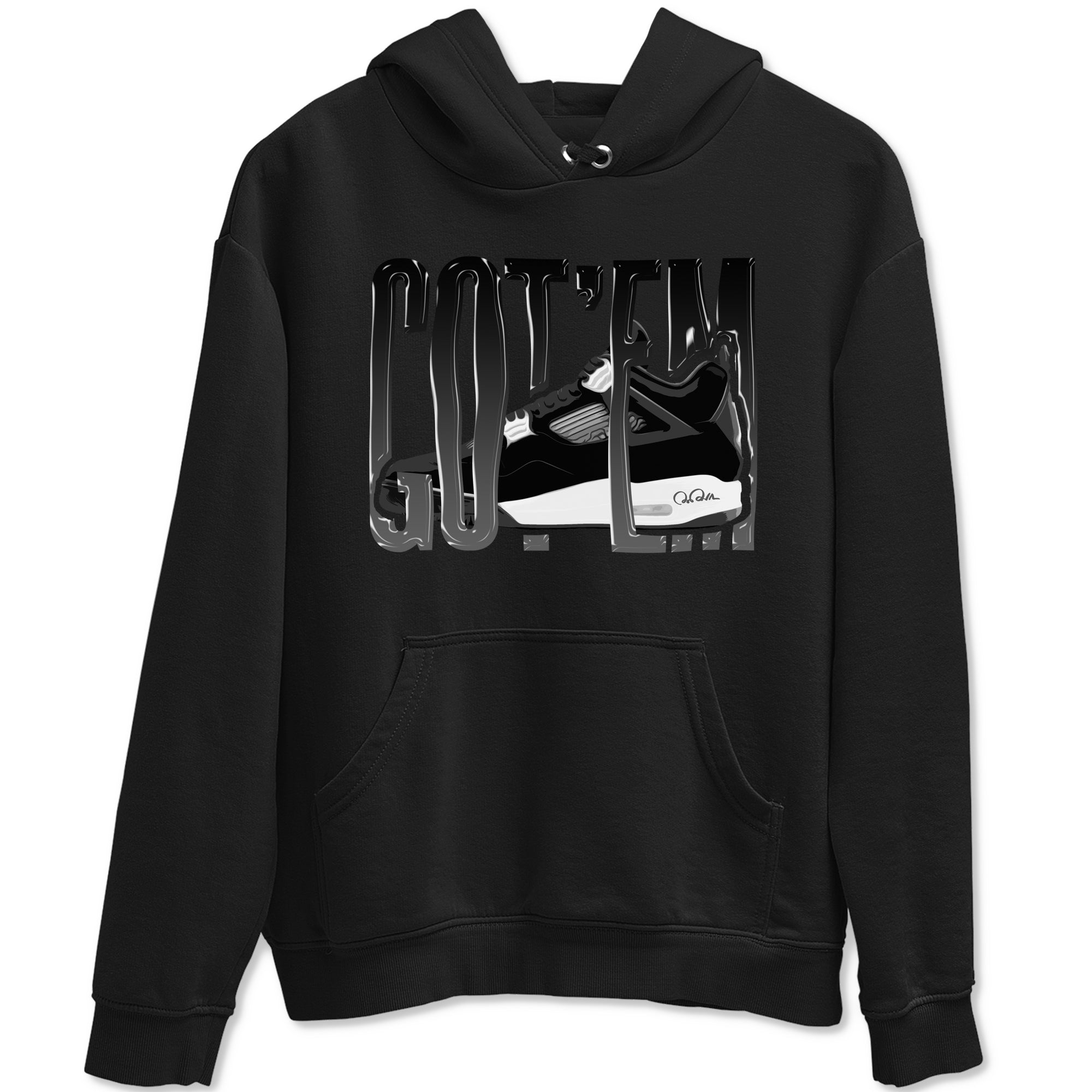 Wiggling Gotem Sneaker Tees - Air Jordan 4 White Thunder