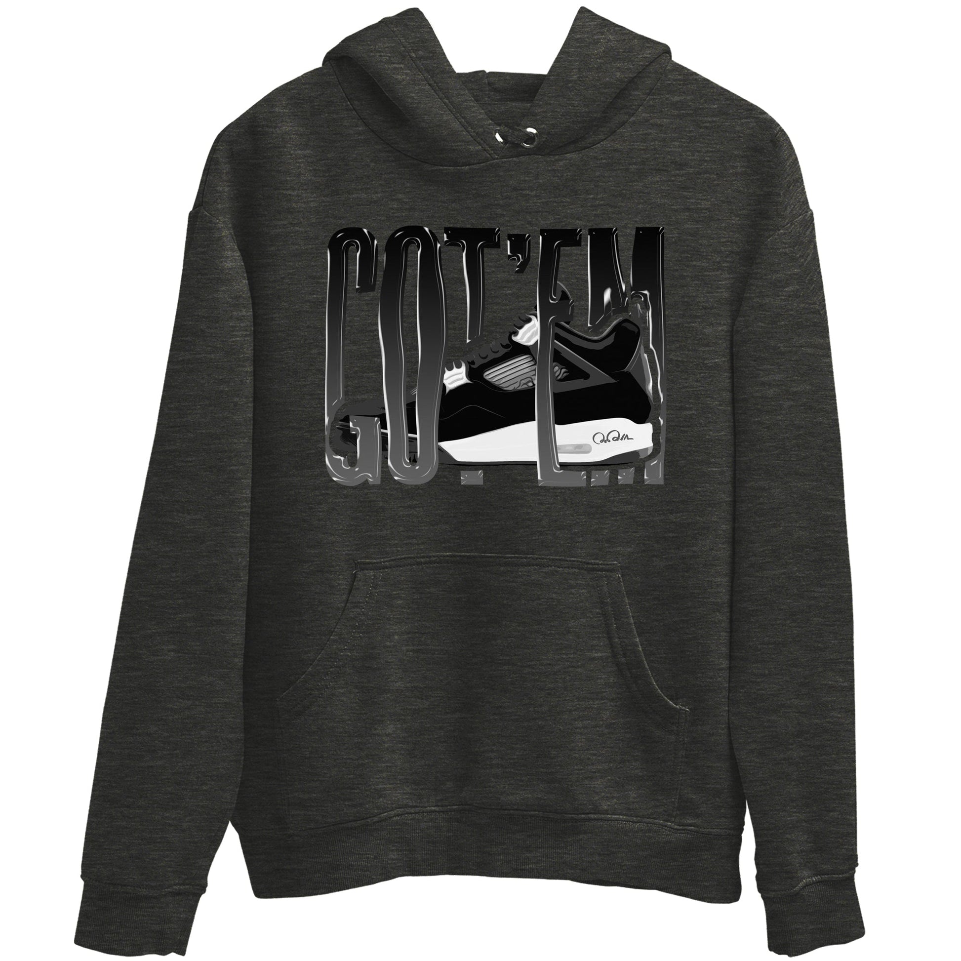Wiggling Gotem Sneaker Tees - Air Jordan 4 White Thunder