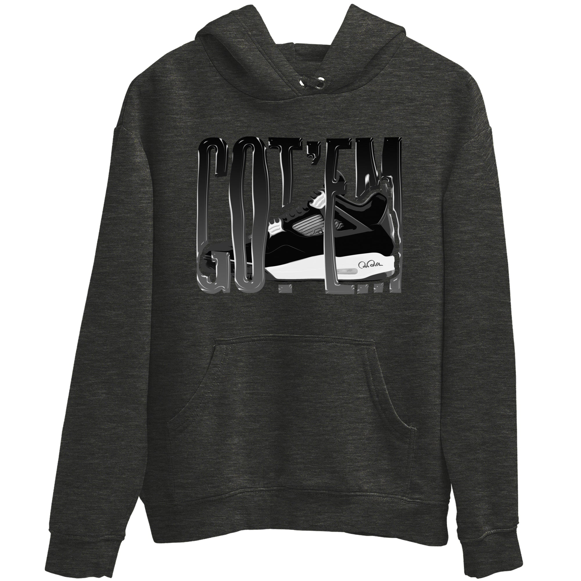 Wiggling Gotem Sneaker Tees - Air Jordan 4 White Thunder