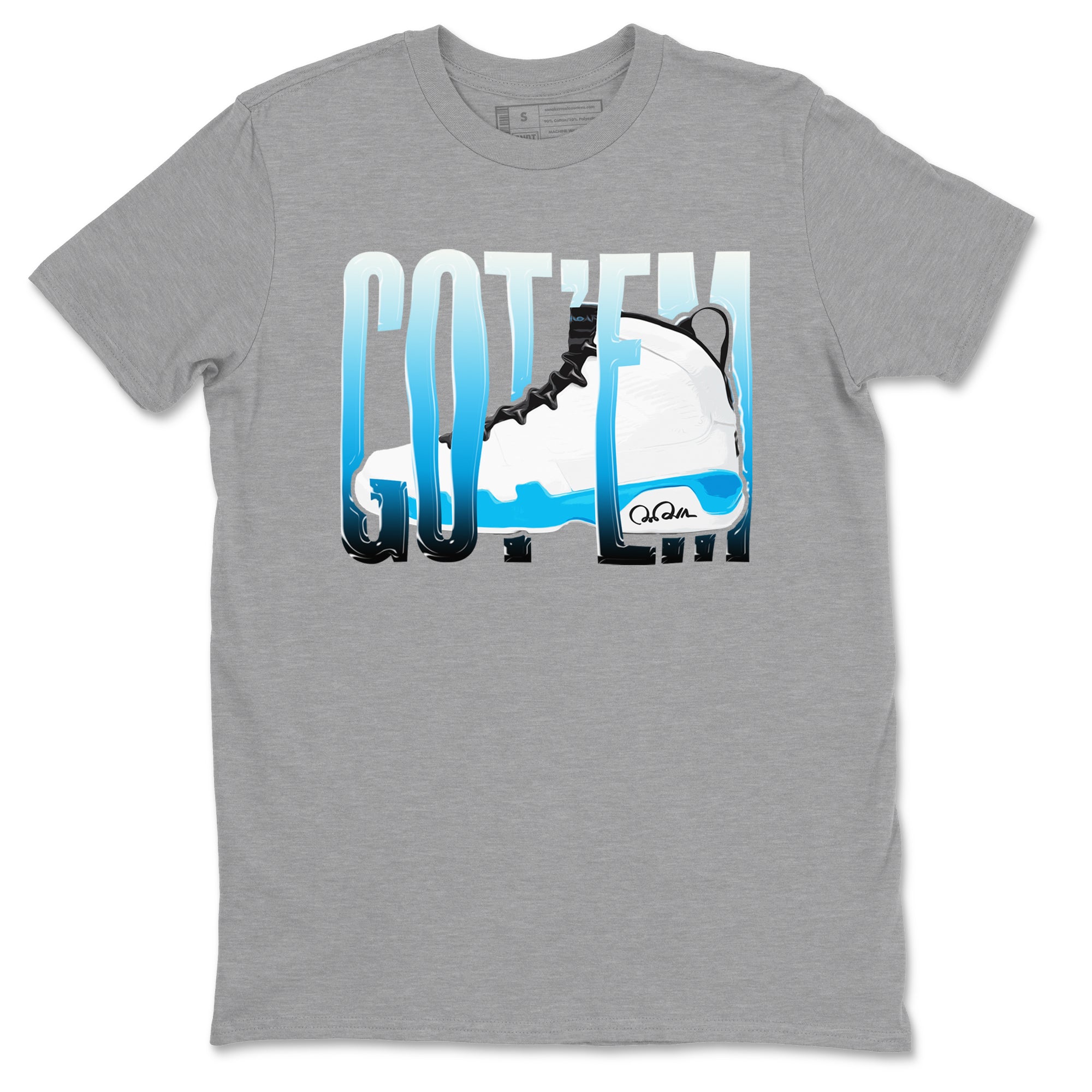 Wiggling Gotem Sneaker Tees - Air Jordan 9 Powder Blue