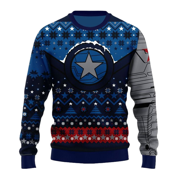 Winter Soldier Ugly Christmas Sweater Xmas Gift ? Usalast