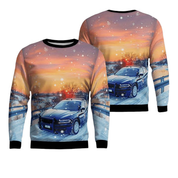 Wisconsin State Patrol Christmas Sweater 3D ? Usalast