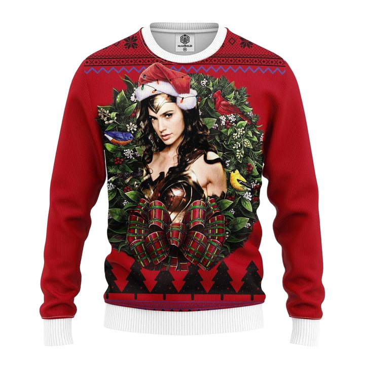 Wonder Woman Noel Mc Ugly Christmas Sweater Thanksgiving Gift ? Usalast