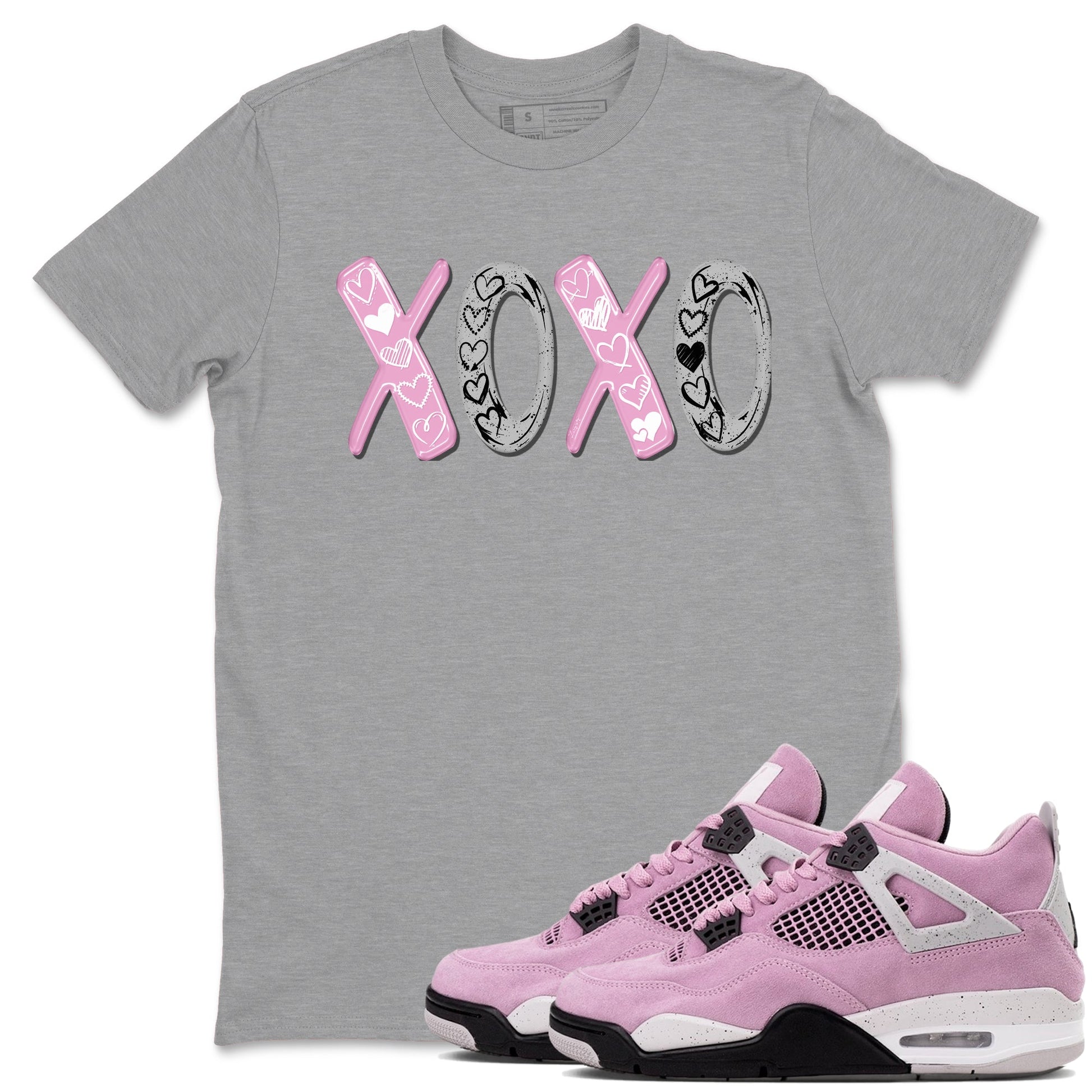 XOXO Sneaker Tees - Air Jordan 4 Orchid