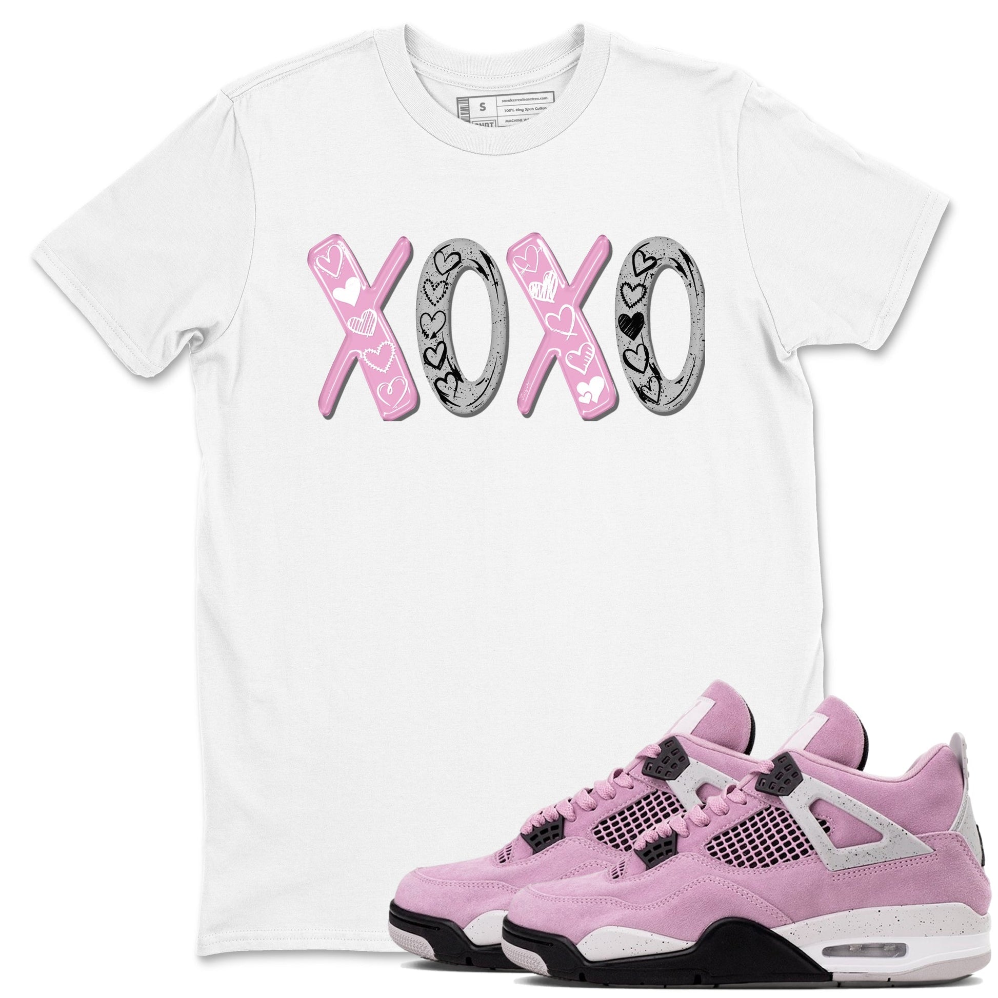 XOXO Sneaker Tees - Air Jordan 4 Orchid