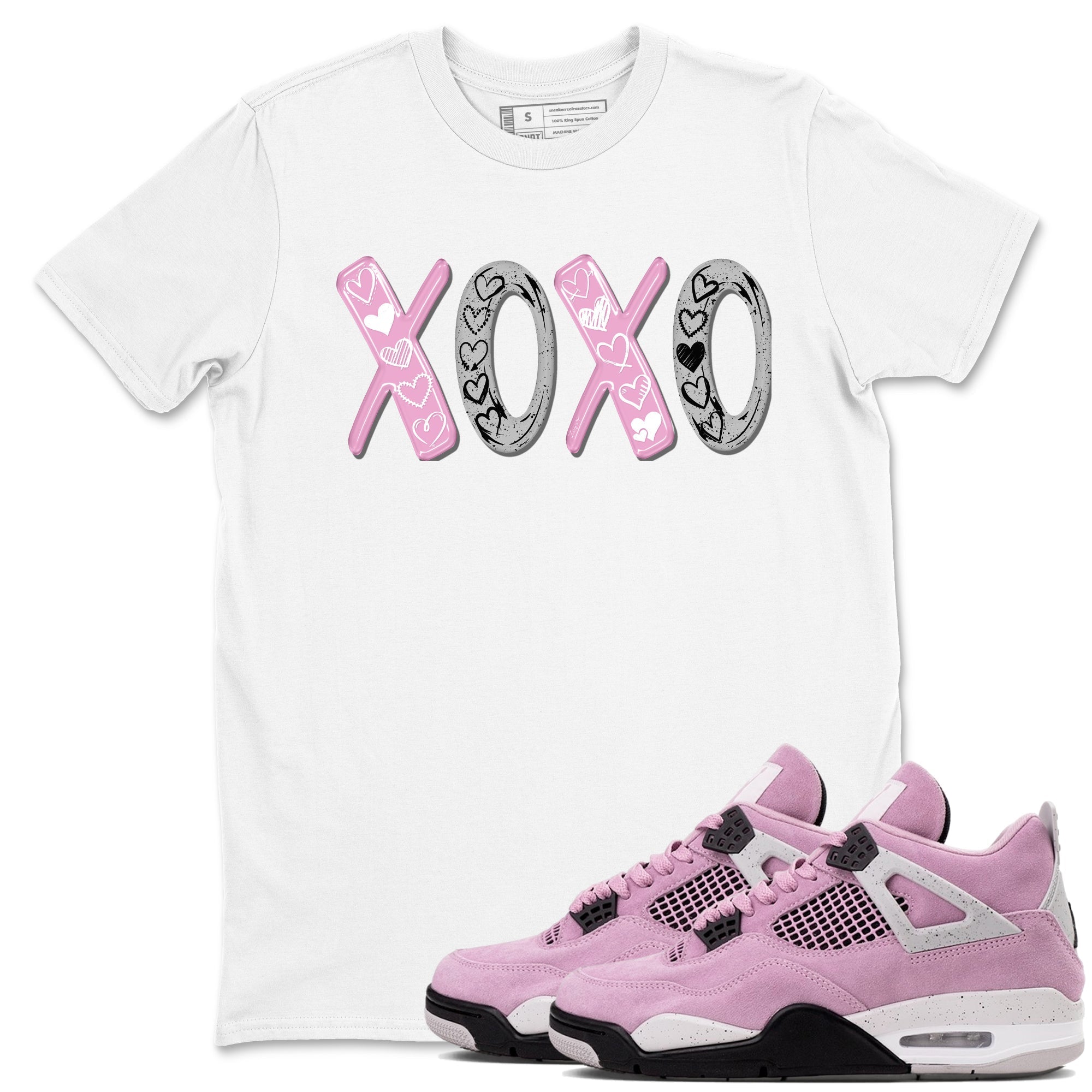 XOXO Sneaker Tees - Air Jordan 4 Orchid
