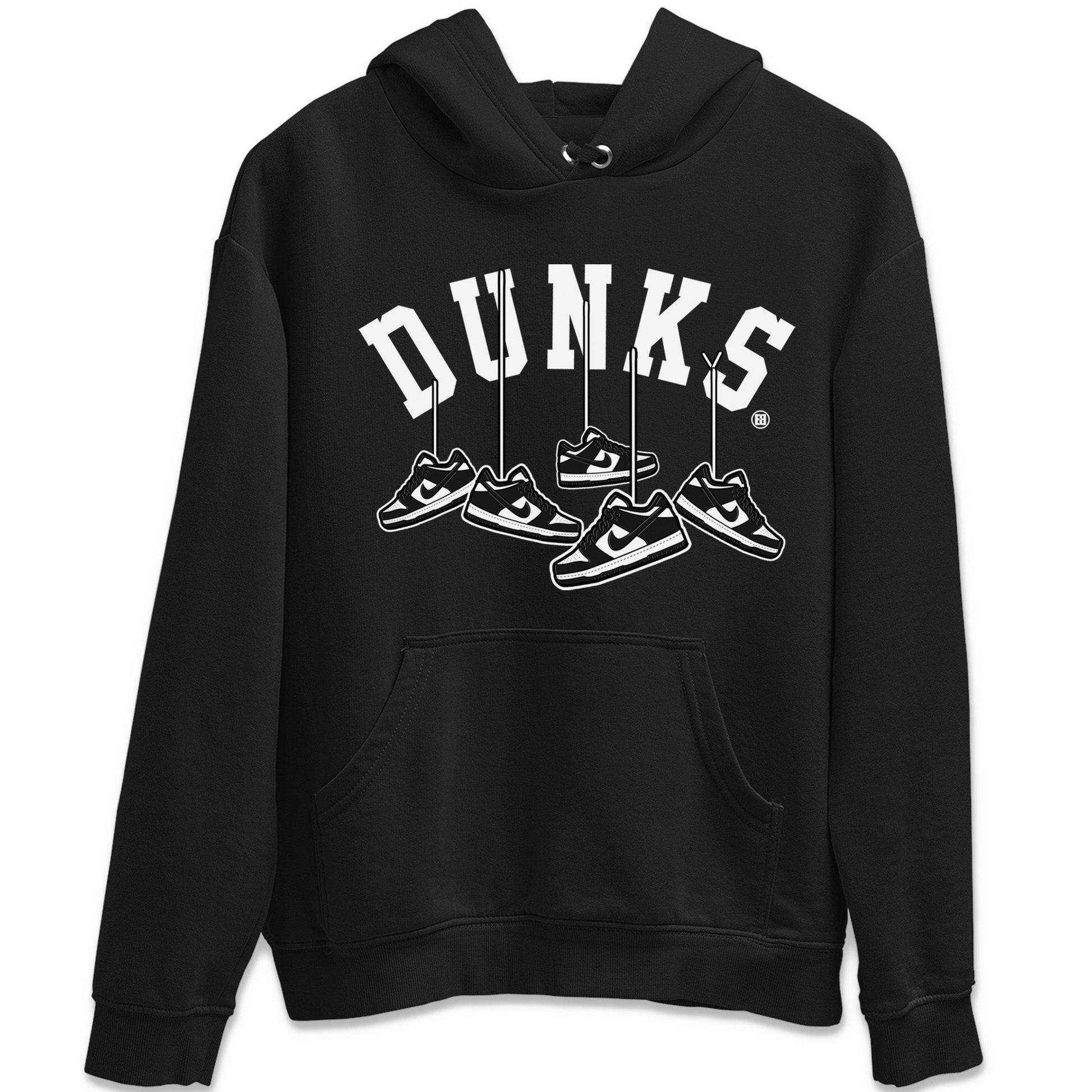 Hanging Sneakers Unisex Tops - Dunk Panda