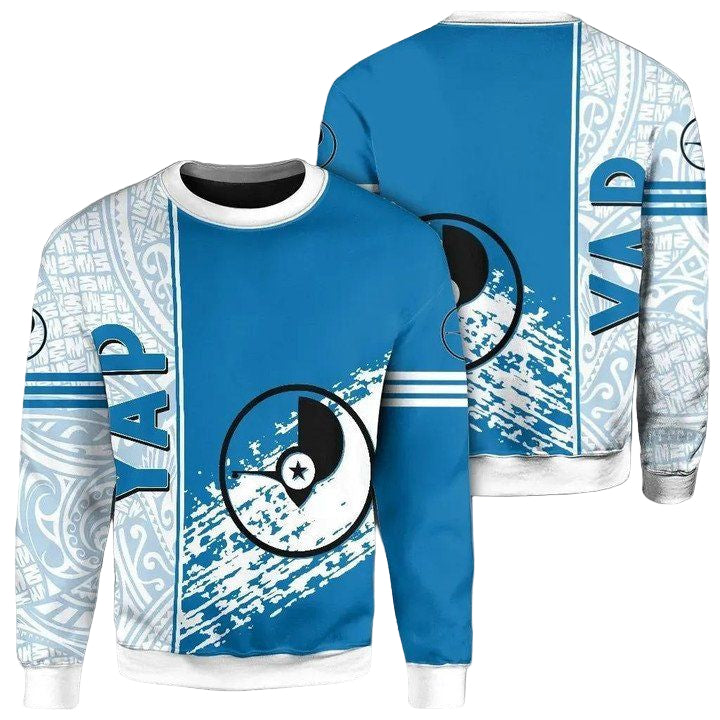 Yap Coat Of Arms Sweater Quarter Style J1C  Usalast