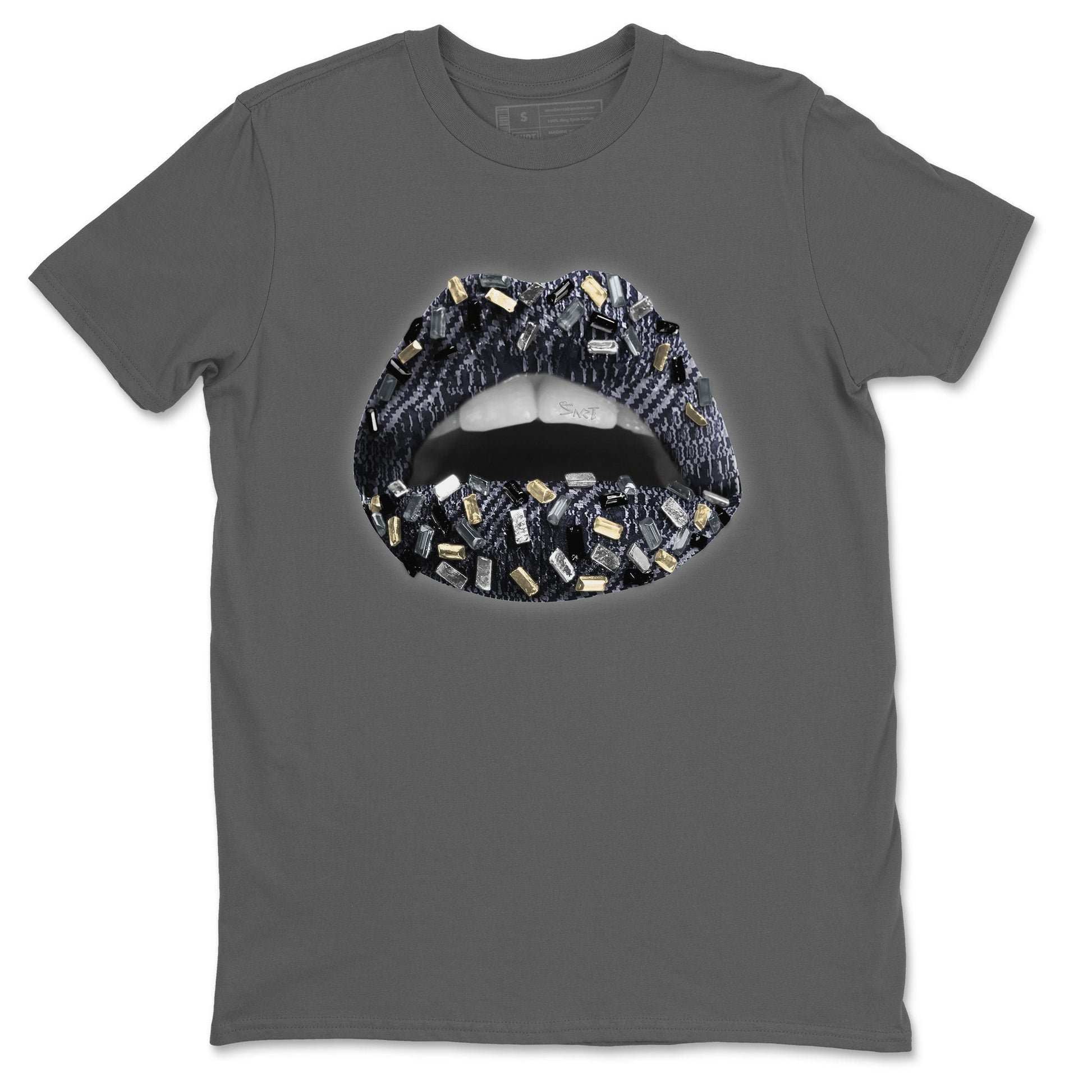 Lips Jewel Unisex Tops - Yeezy 350 Carbon Asriel