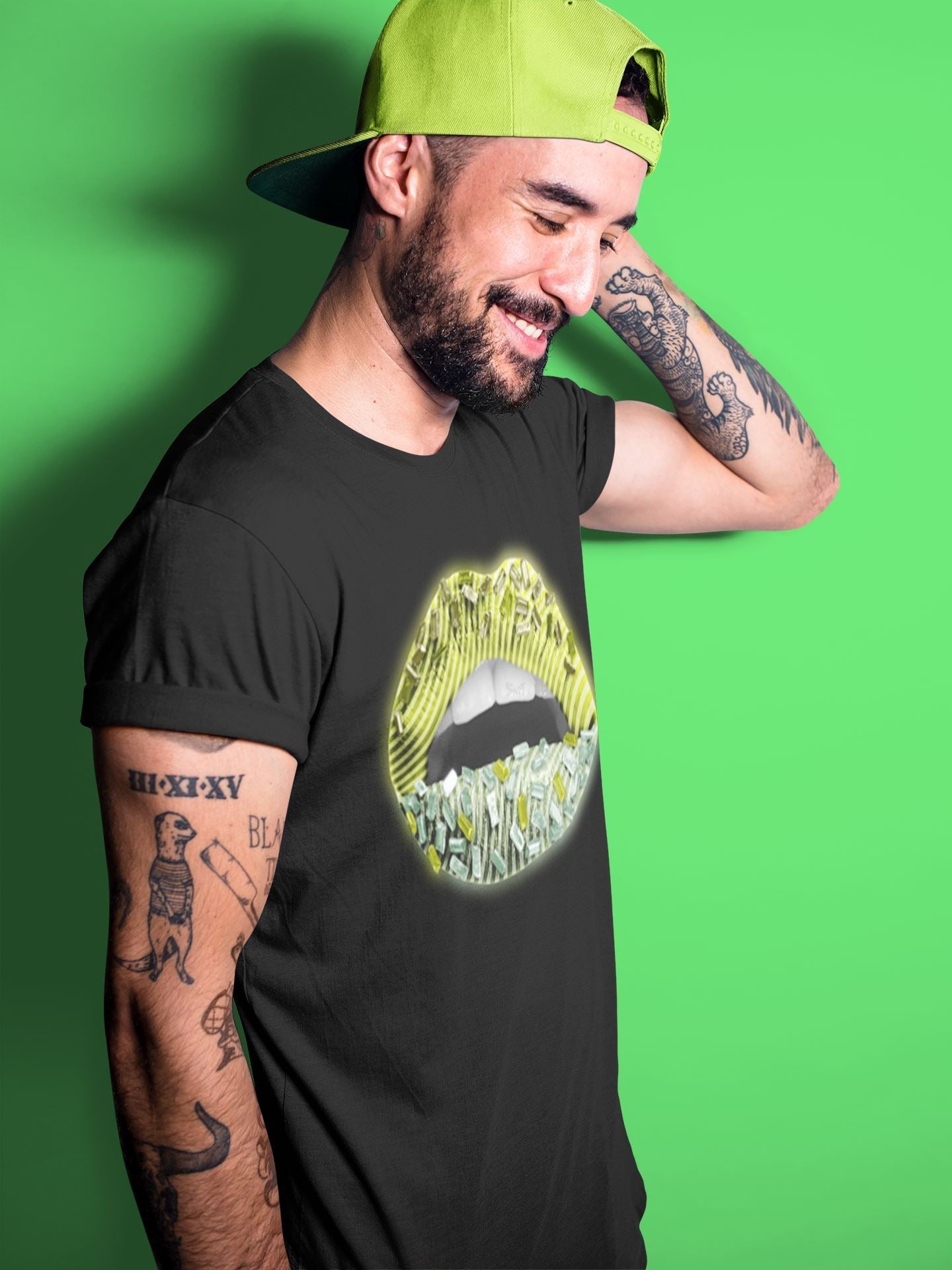Lips Jewel Unisex Tops - Yeezy 350 Yeezreel