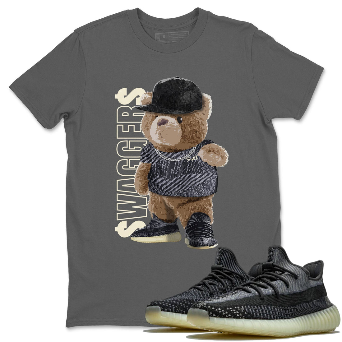 Bear Swaggers Unisex Tops - Yeezy 350 Carbon Asriel