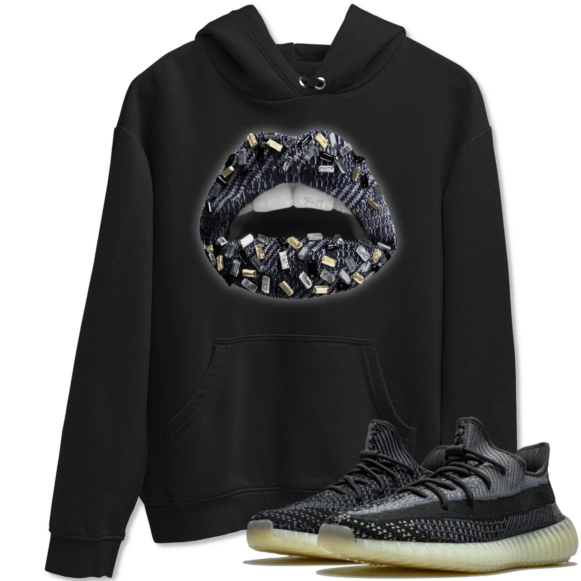 Lips Jewel Unisex Tops - Yeezy 350 Carbon Asriel