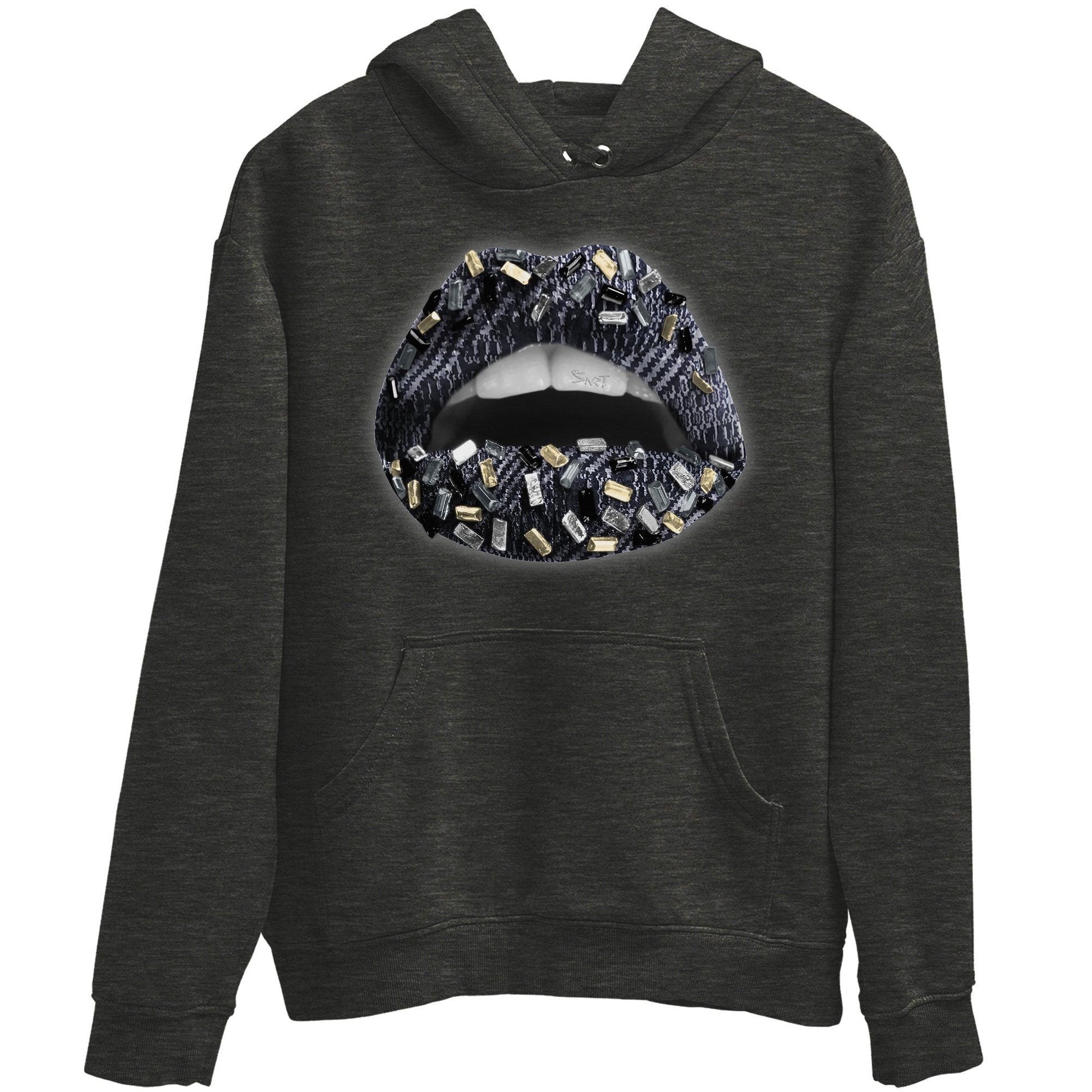 Lips Jewel Unisex Tops - Yeezy 350 Carbon Asriel