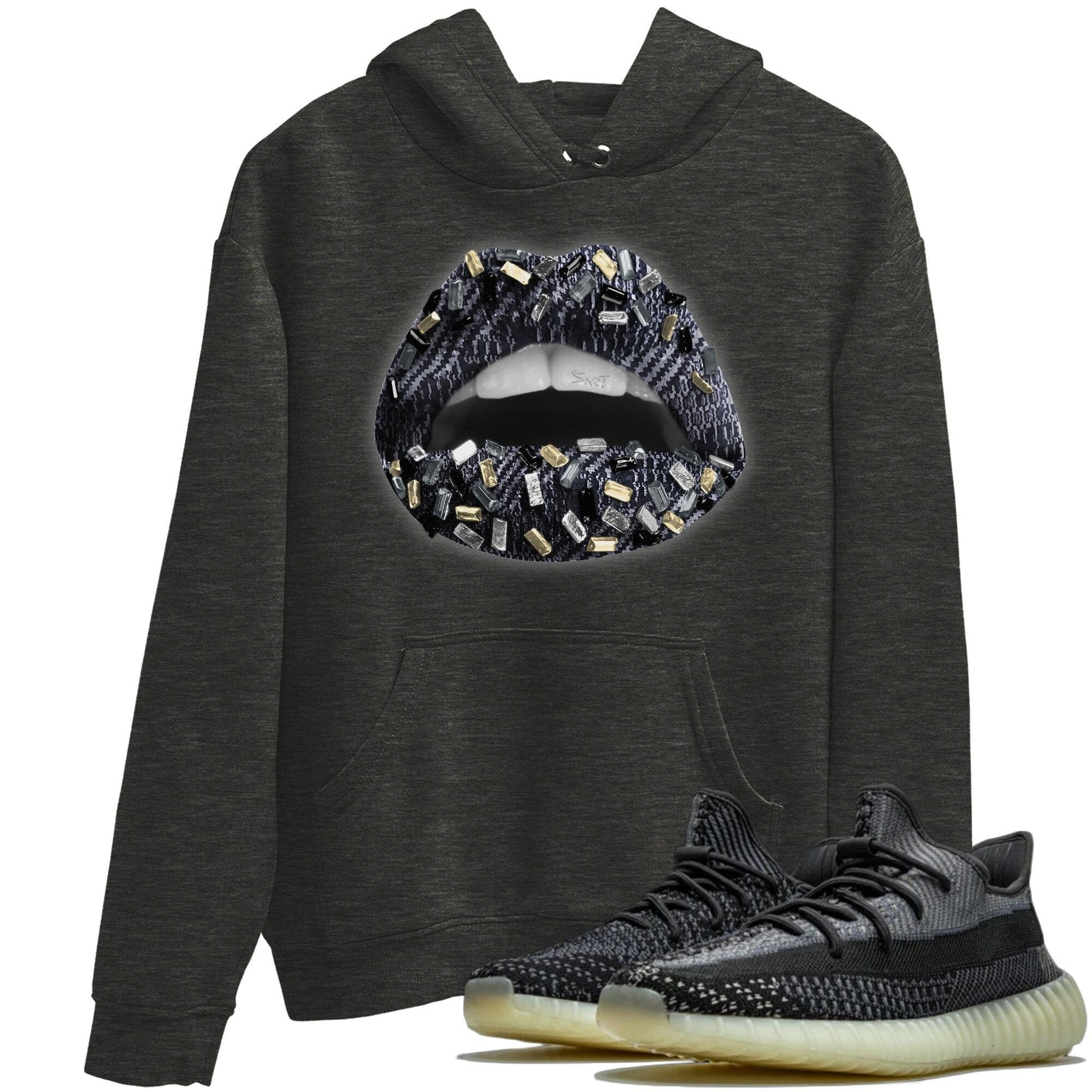 Lips Jewel Unisex Tops - Yeezy 350 Carbon Asriel