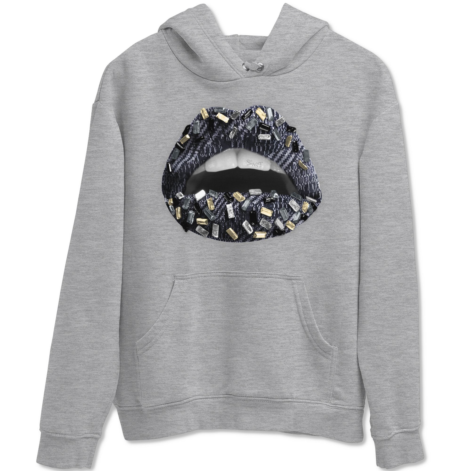 Lips Jewel Unisex Tops - Yeezy 350 Carbon Asriel