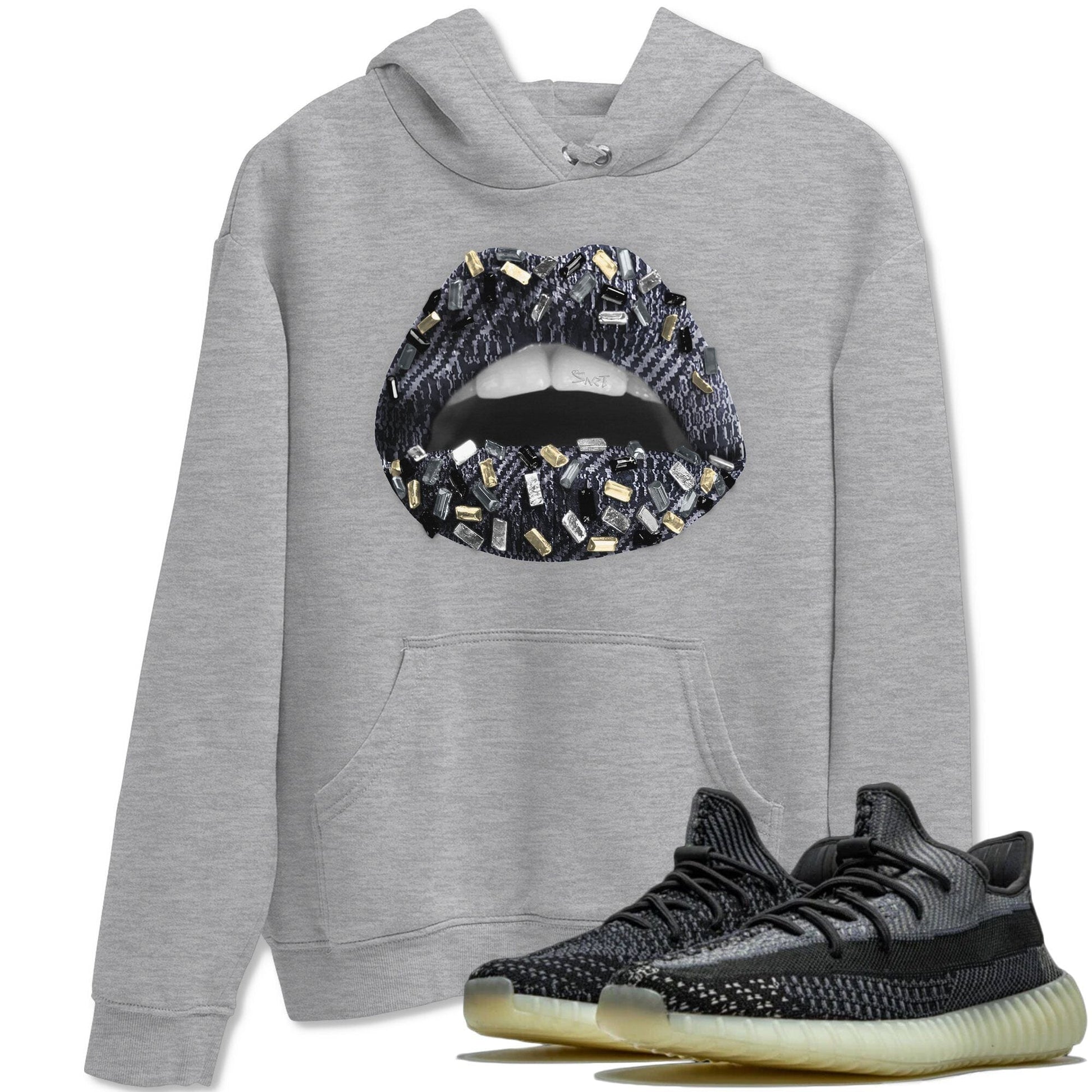 Lips Jewel Unisex Tops - Yeezy 350 Carbon Asriel