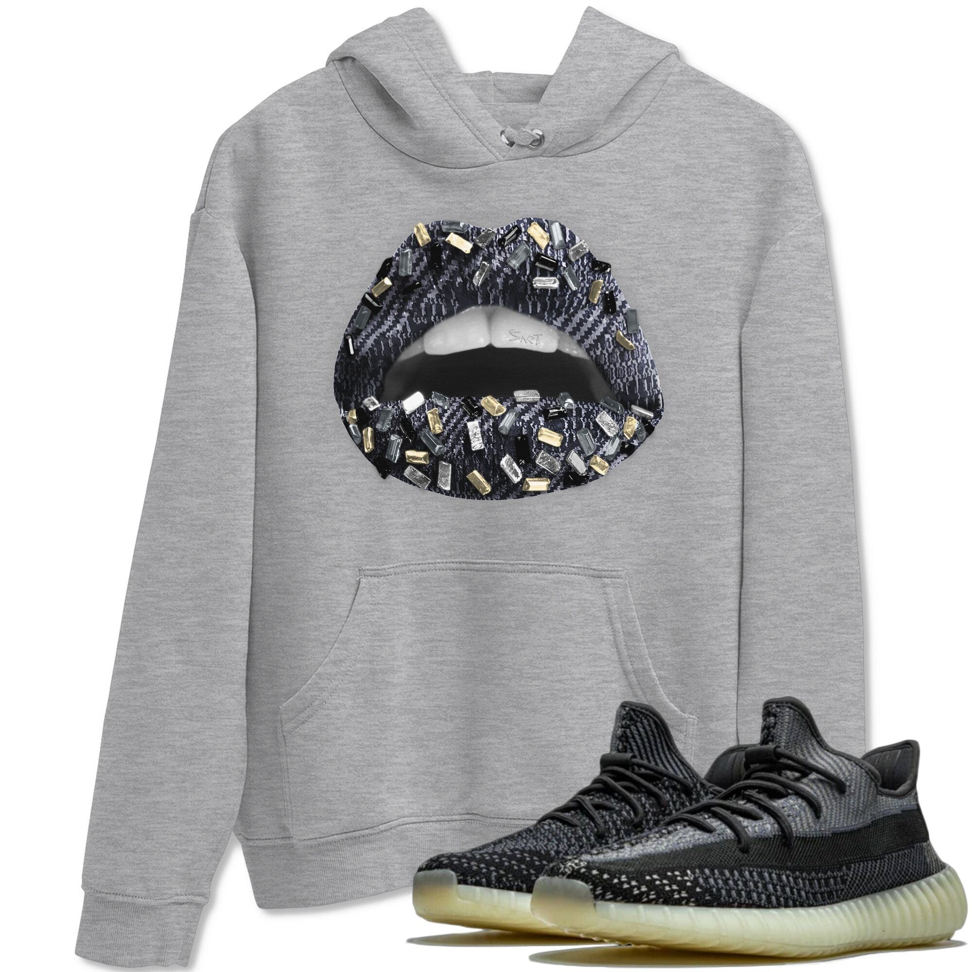 Lips Jewel Unisex Tops - Yeezy 350 Carbon Asriel