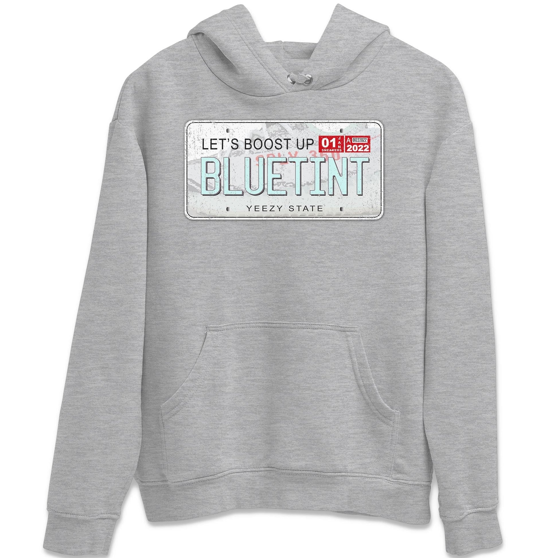 Yeezy Plate Unisex Tops - Yeezy 350 Blue Tint