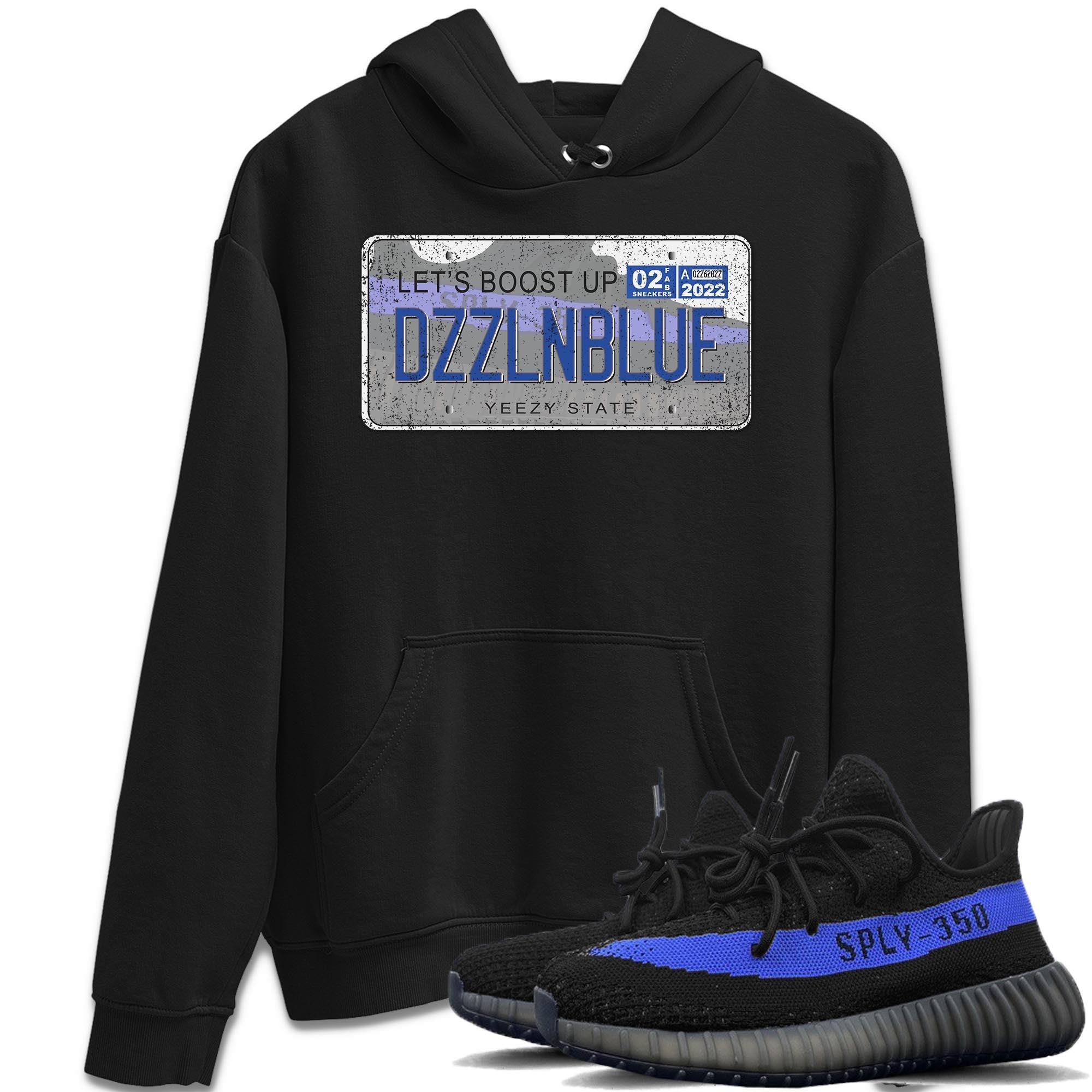 Yeezy Plate Unisex Tops - Yeezy 350 Dazzling Blue