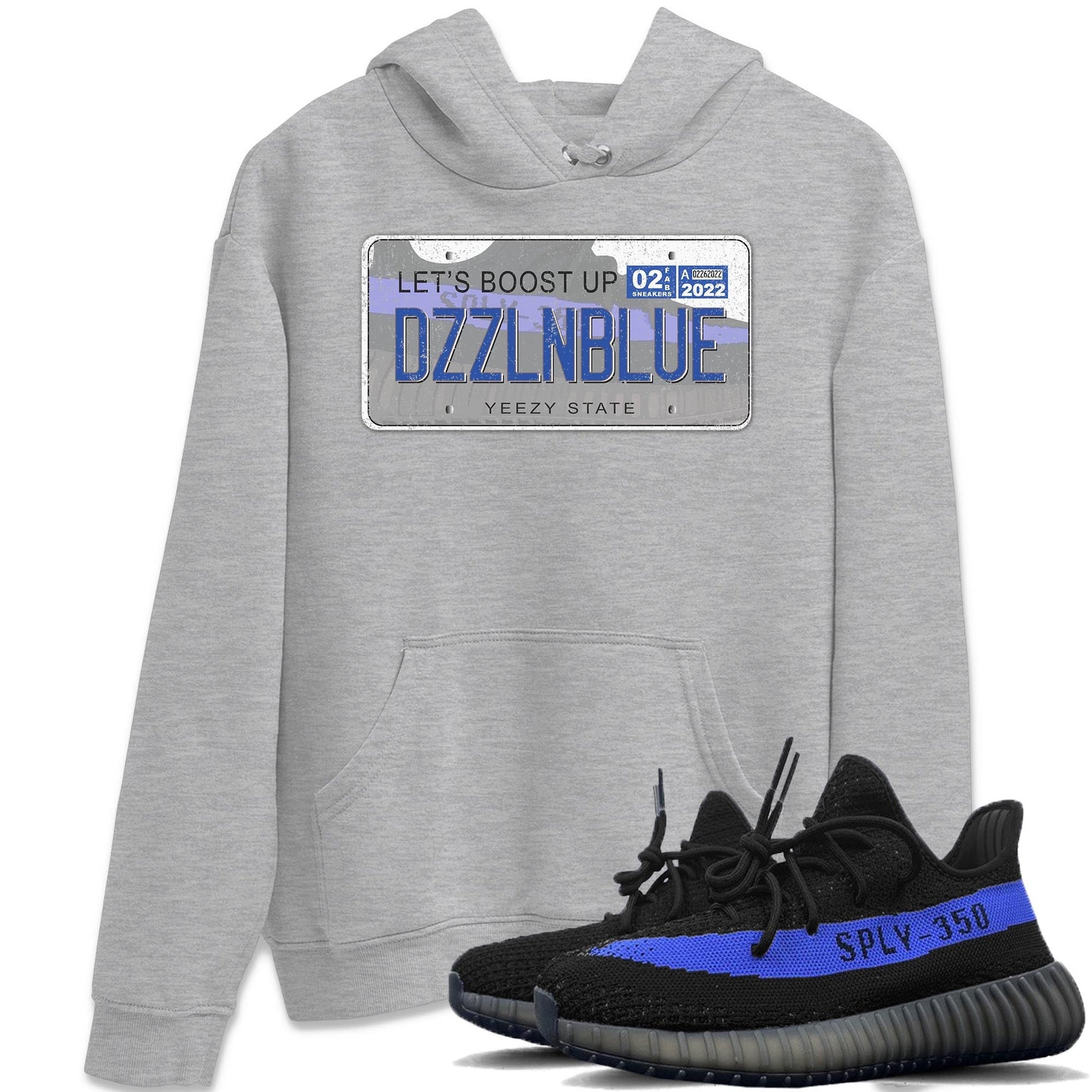 Yeezy Plate Unisex Tops - Yeezy 350 Dazzling Blue