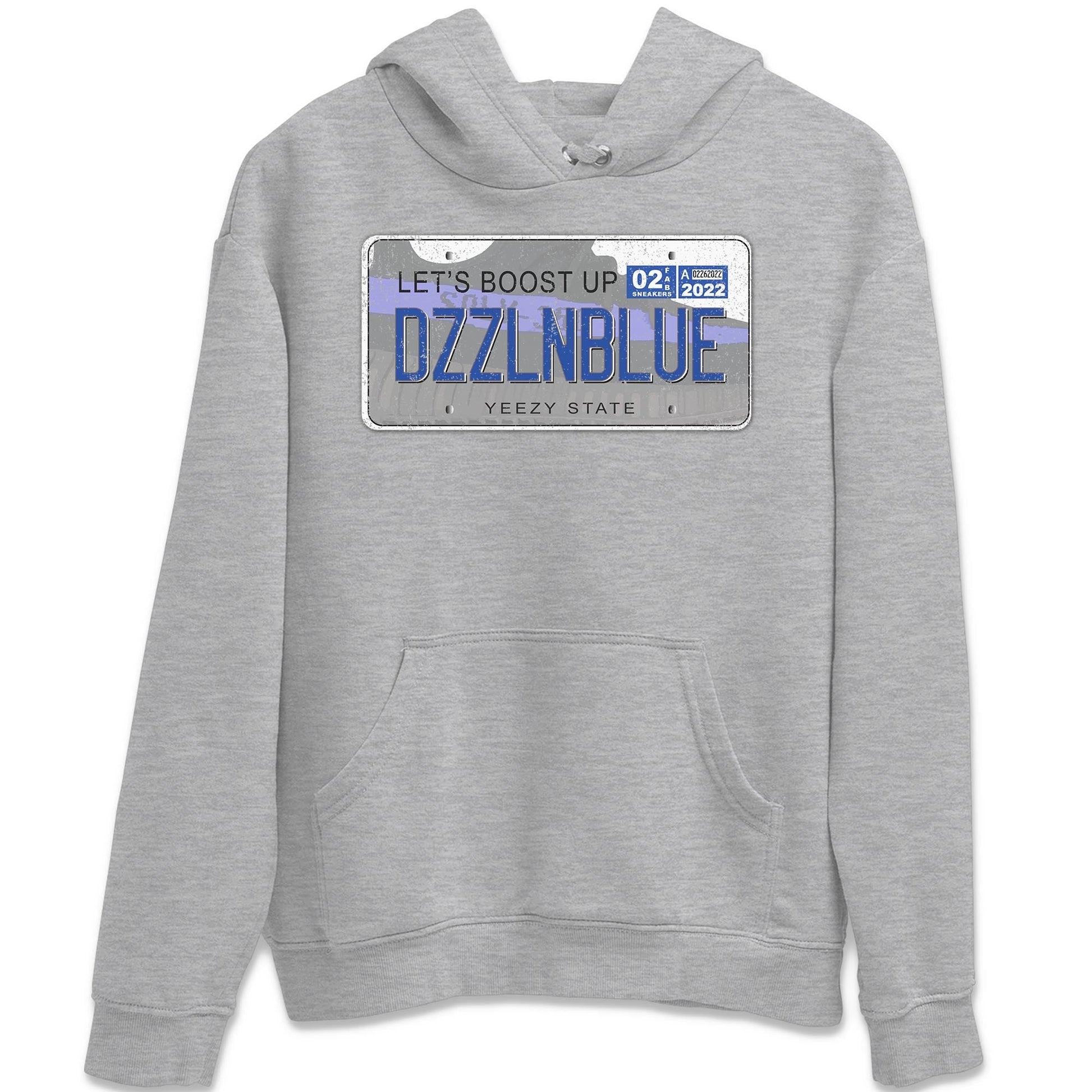Yeezy Plate Unisex Tops - Yeezy 350 Dazzling Blue