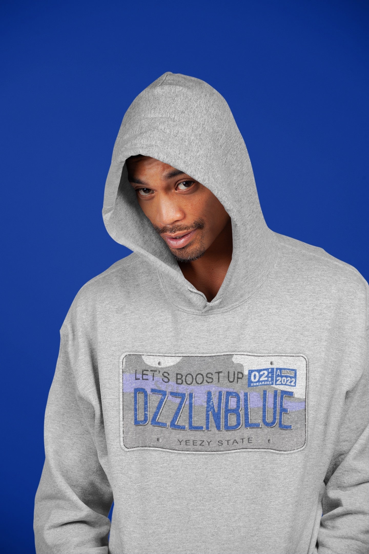 Yeezy Plate Unisex Tops - Yeezy 350 Dazzling Blue