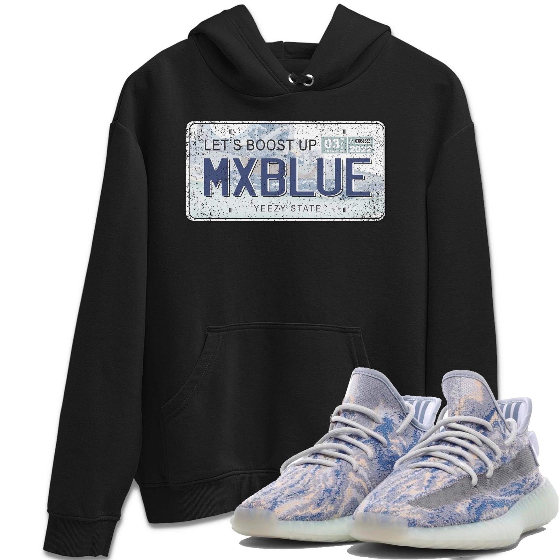 Yeezy Plate Unisex Tops - Yeezy 350 MX Blue