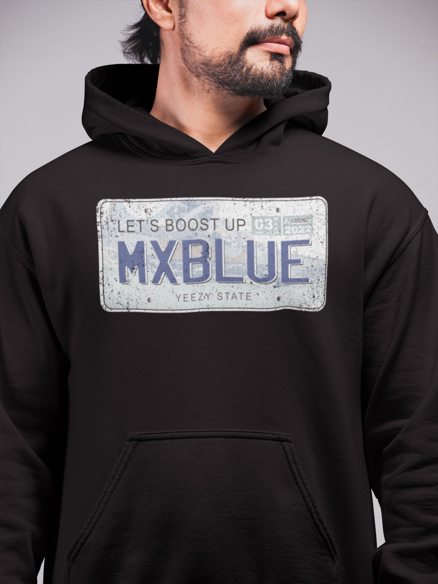 Yeezy Plate Unisex Tops - Yeezy 350 MX Blue