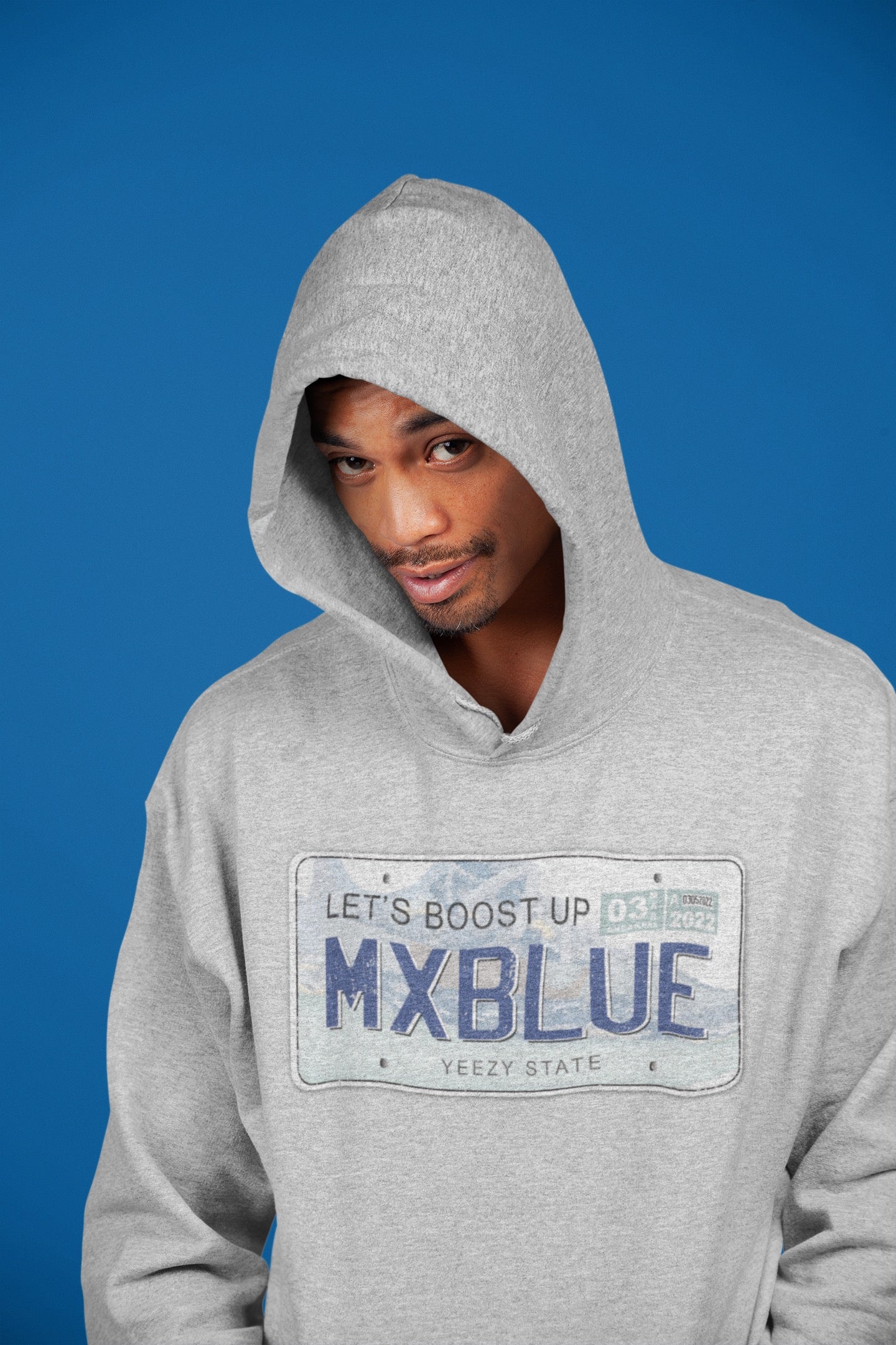 Yeezy Plate Unisex Tops - Yeezy 350 MX Blue