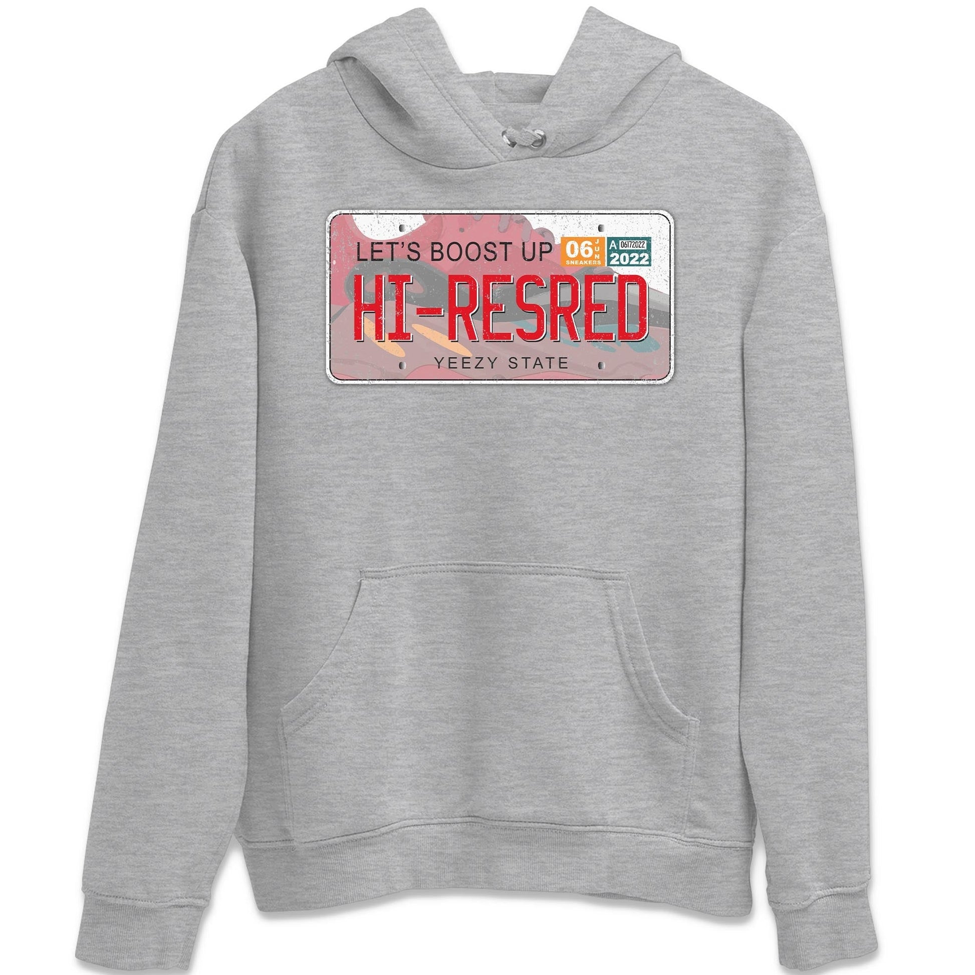 Yeezy Plate Unisex Tops - Yeezy 700 Hi-Res Red