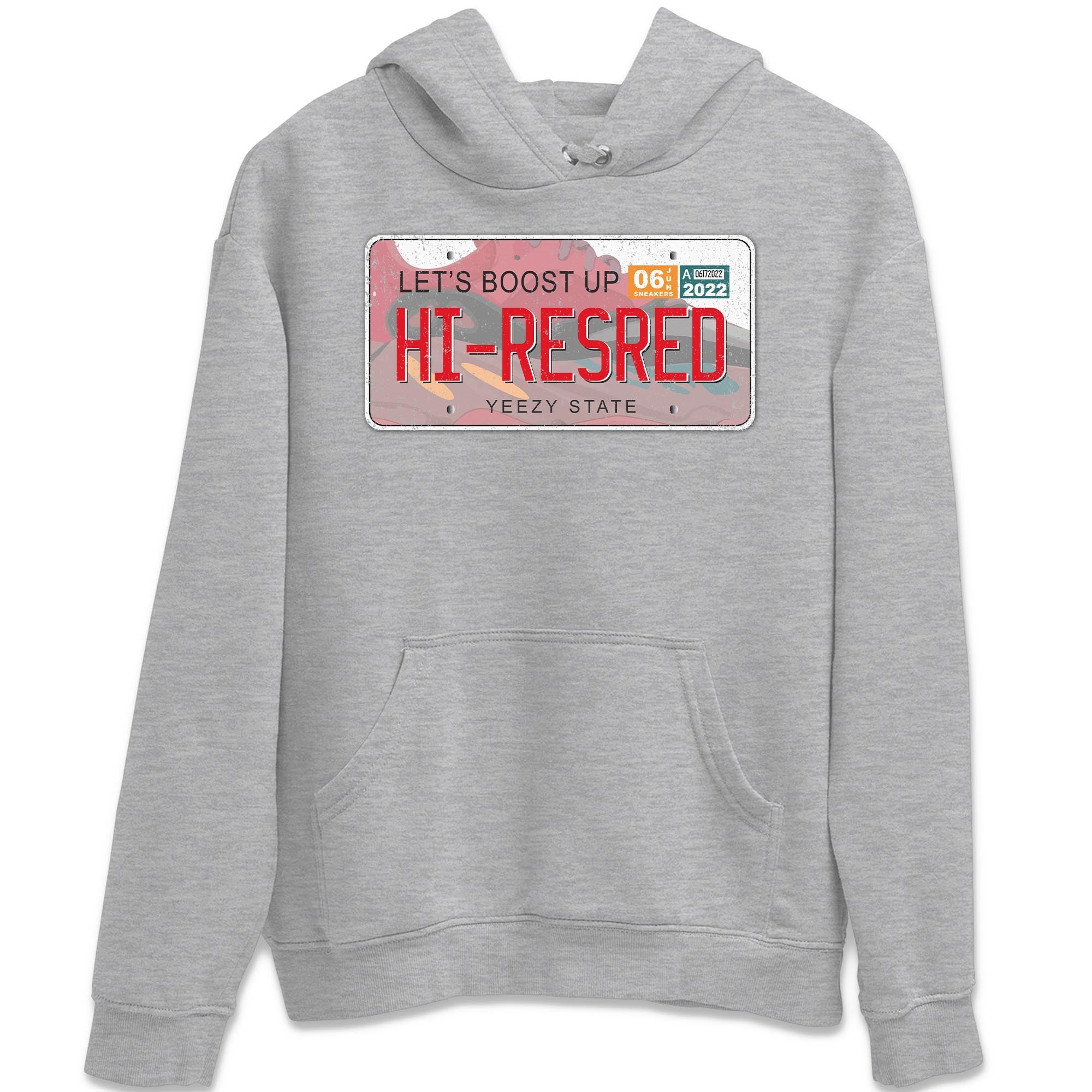 Yeezy Plate Unisex Tops - Yeezy 700 Hi-Res Red