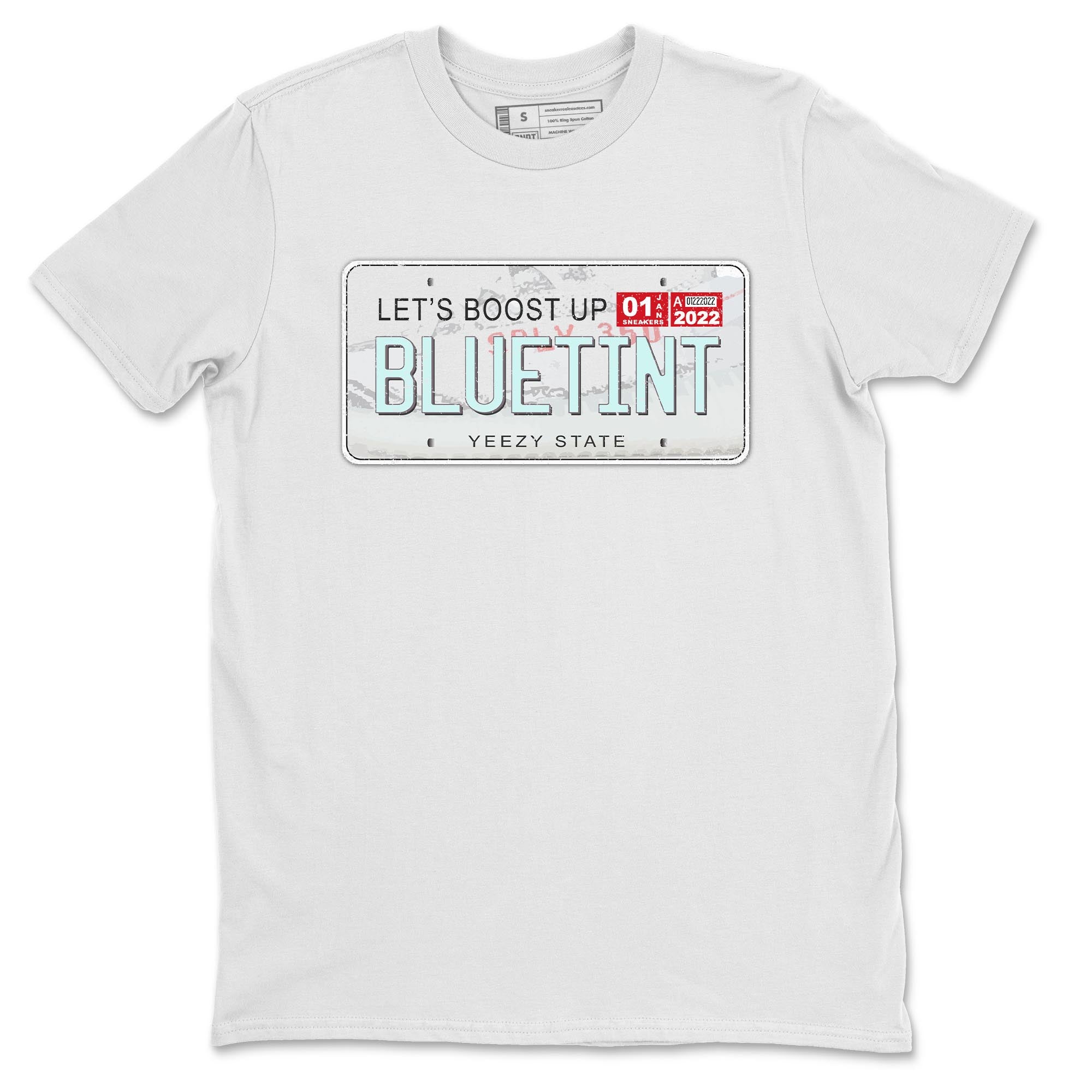 Yeezy Plate Unisex Tops - Yeezy 350 Blue Tint