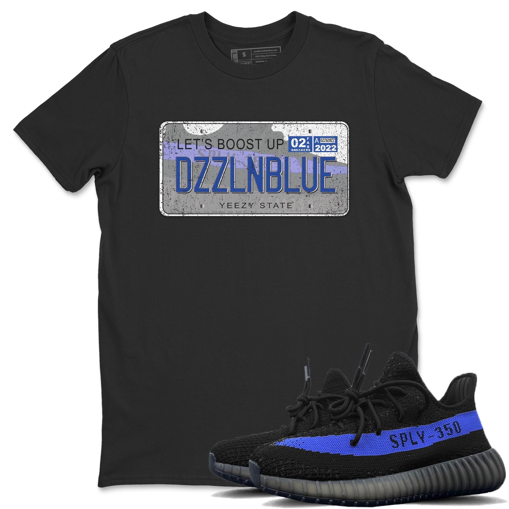 Yeezy Plate Unisex Tops - Yeezy 350 Dazzling Blue