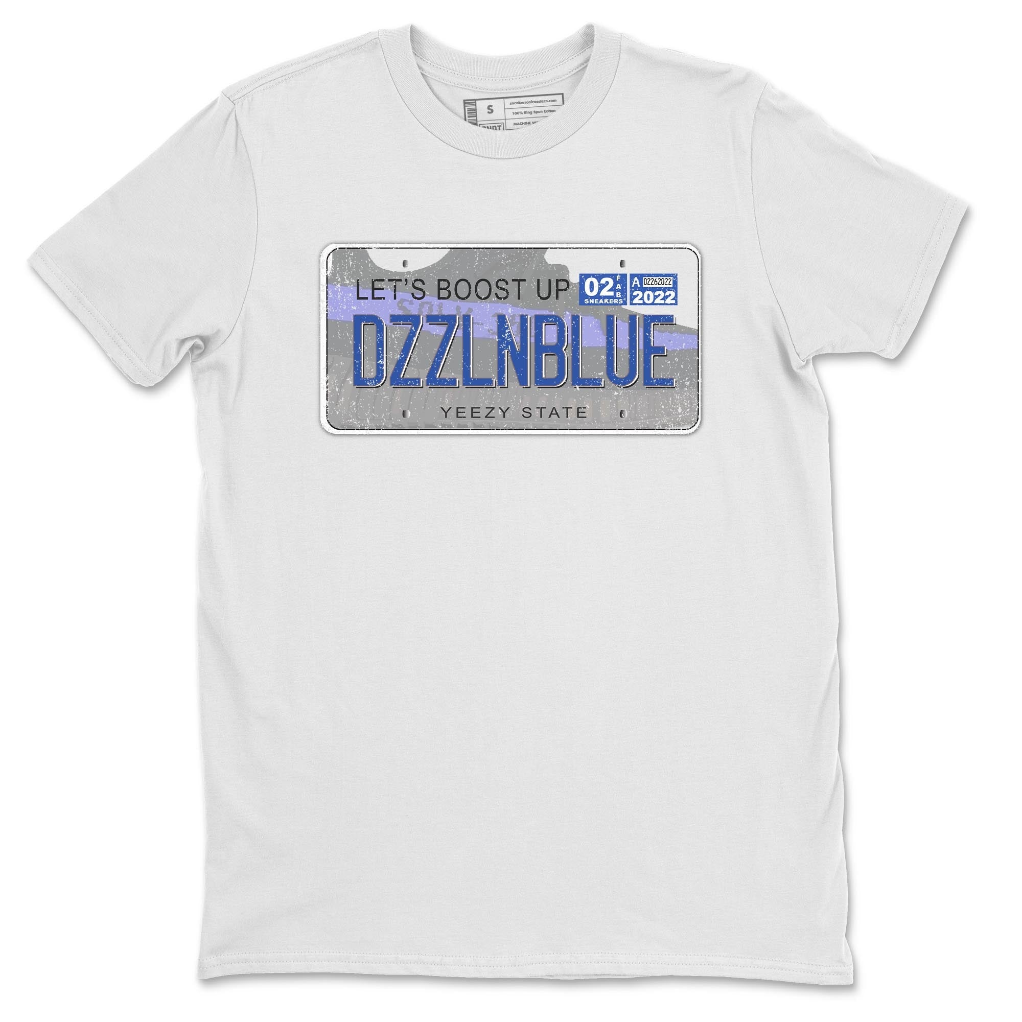 Yeezy Plate Unisex Tops - Yeezy 350 Dazzling Blue