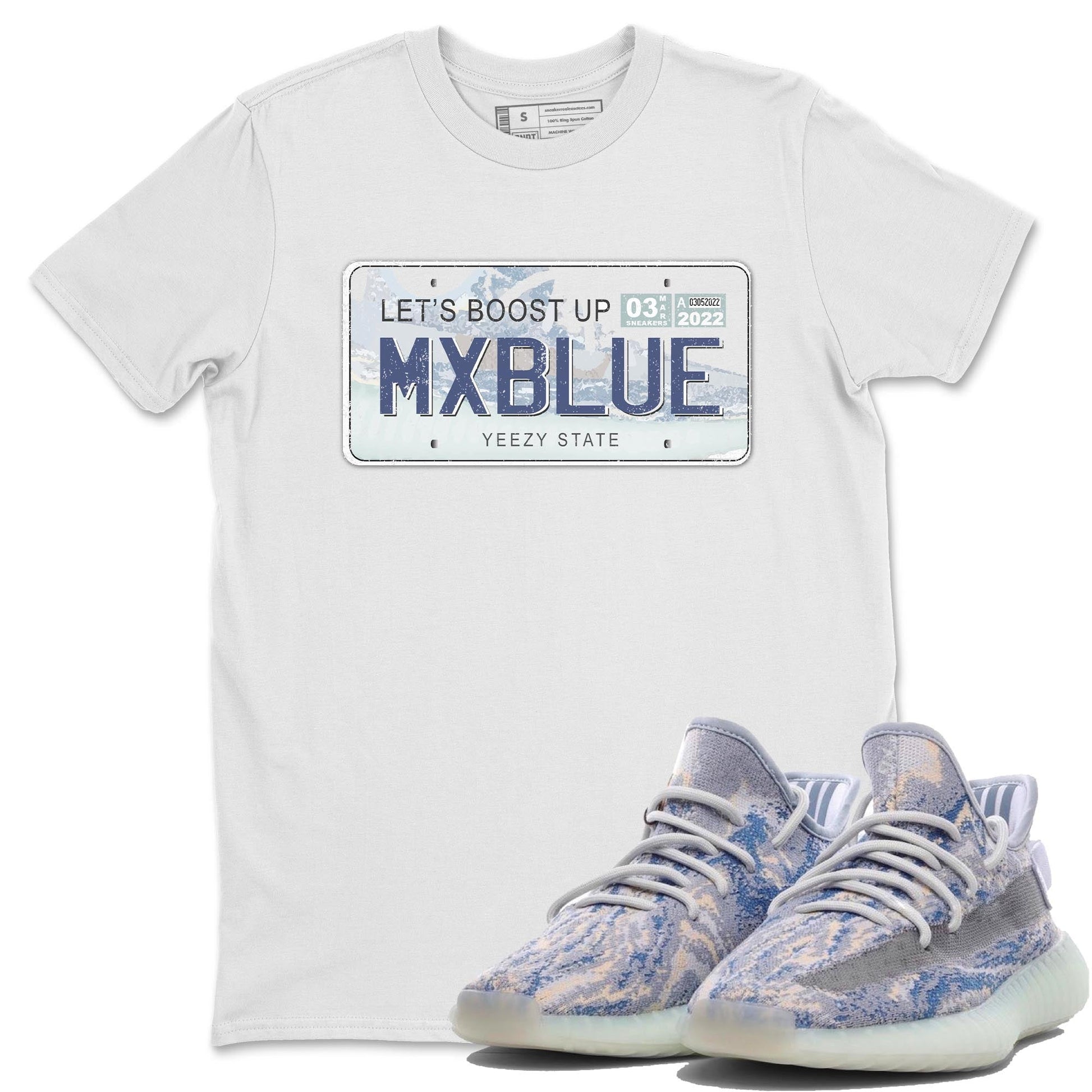 Yeezy Plate Unisex Tops - Yeezy 350 MX Blue