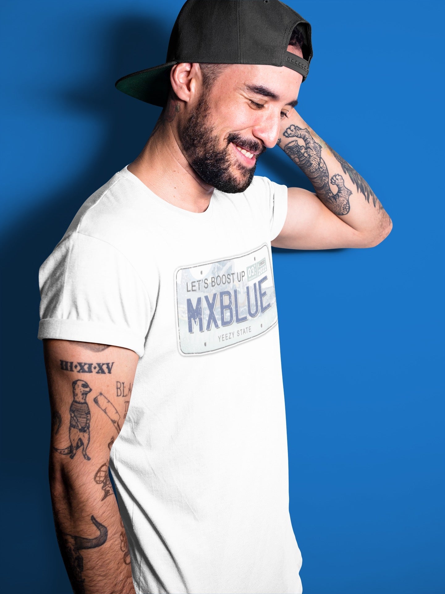 Yeezy Plate Unisex Tops - Yeezy 350 MX Blue