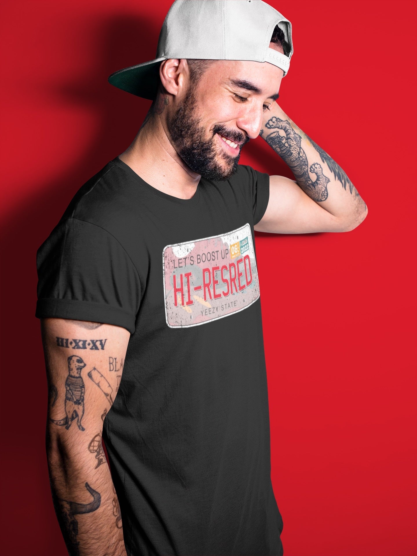 Yeezy Plate Unisex Tops - Yeezy 700 Hi-Res Red