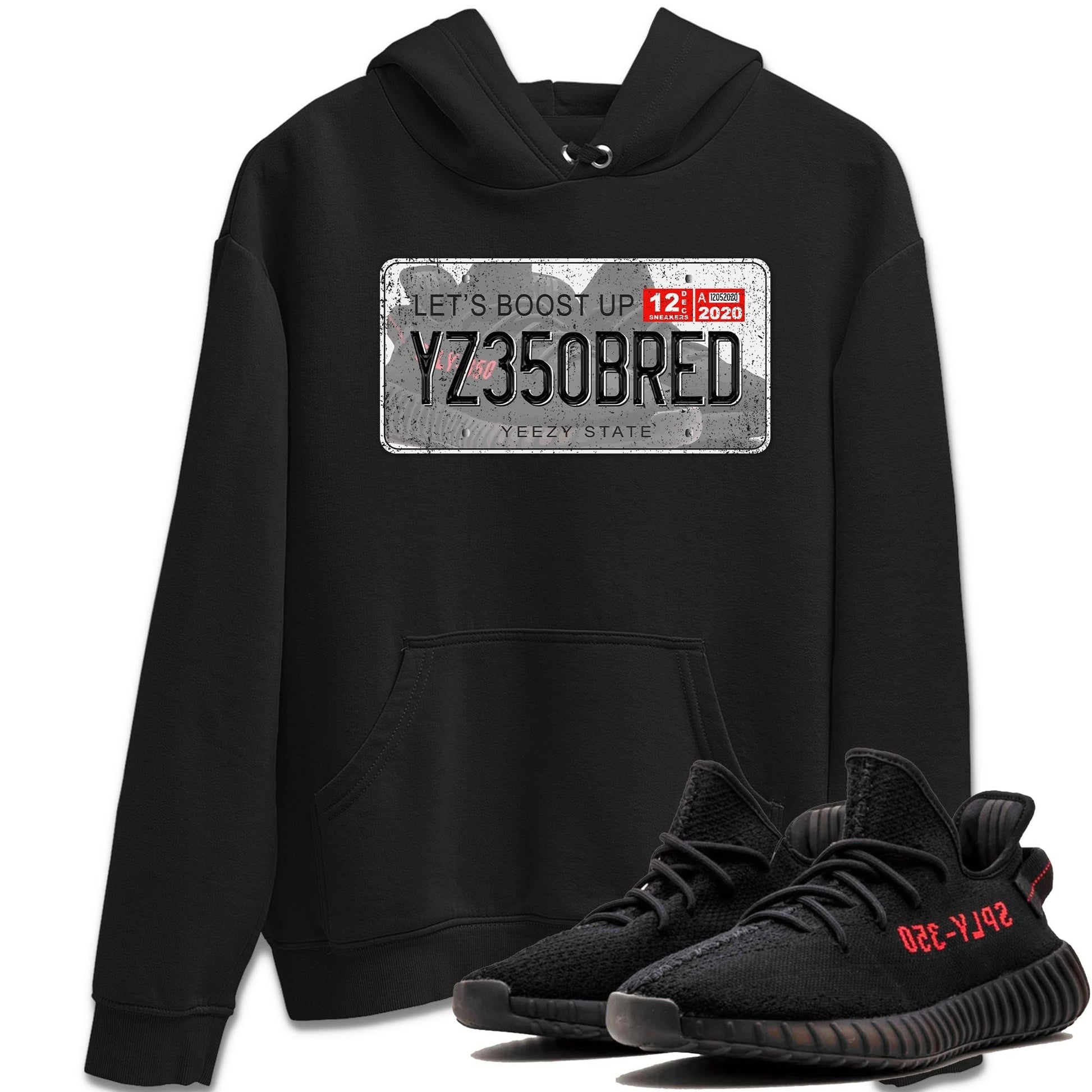 Yeezy Plate Sneaker Tee - Yeezy 350 Bred