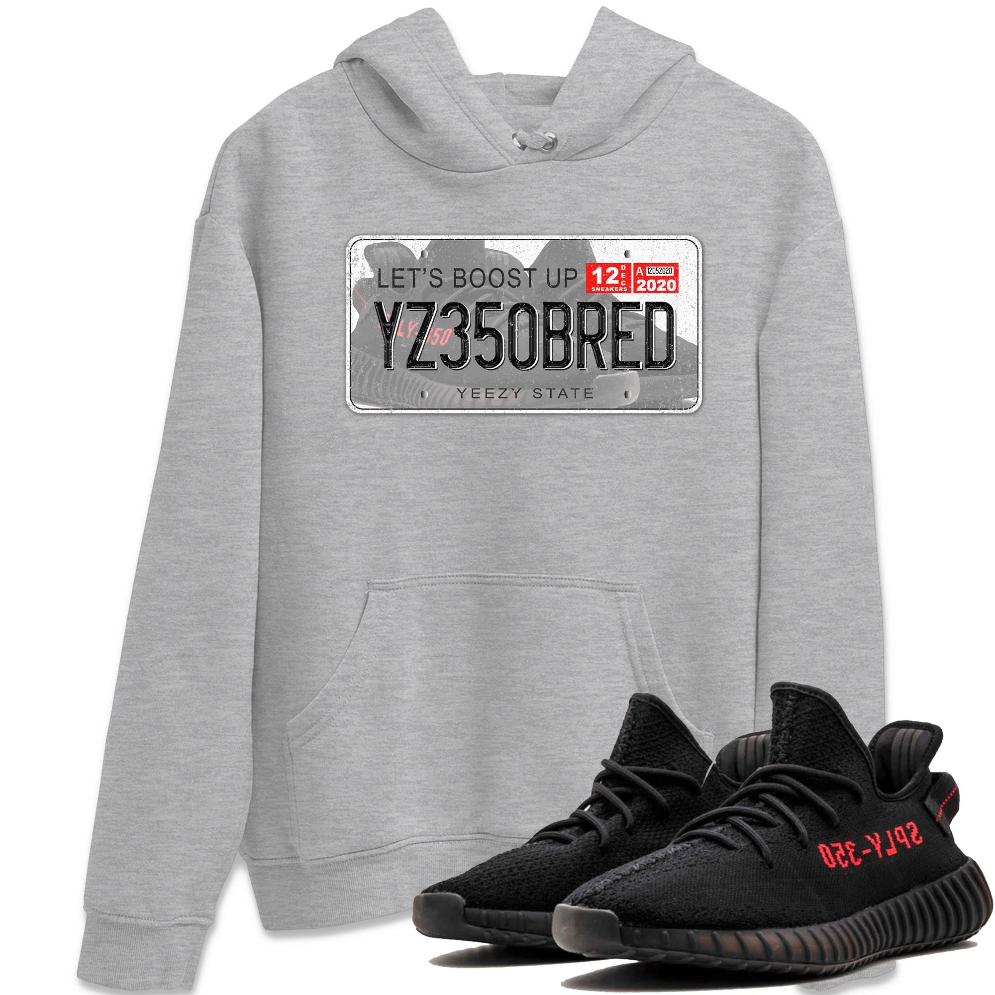 Yeezy Plate Sneaker Tee - Yeezy 350 Bred