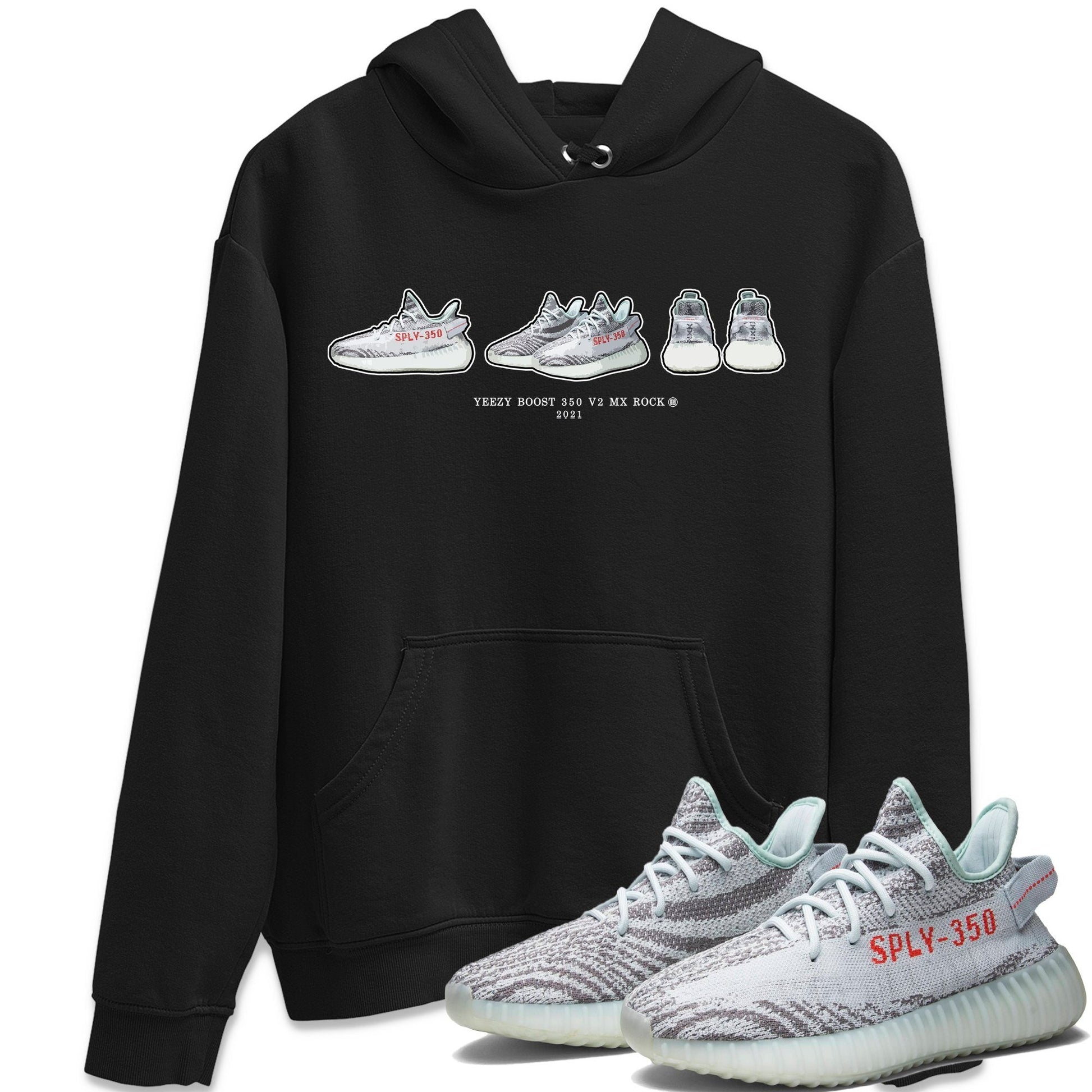 Sneaker Prelude Unisex Tops - Yeezy 350 Blue Tint