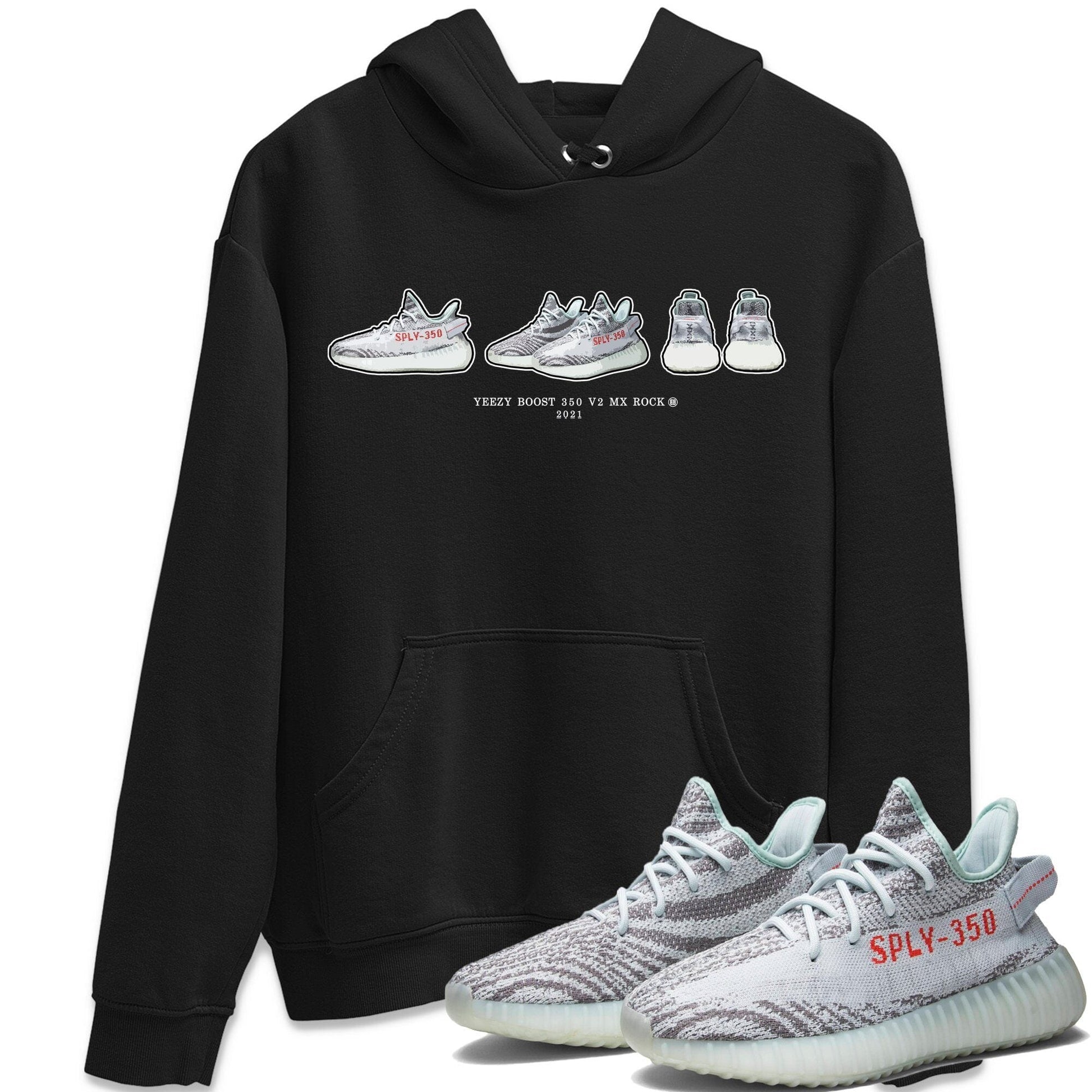 Sneaker Prelude Unisex Tops - Yeezy 350 Blue Tint