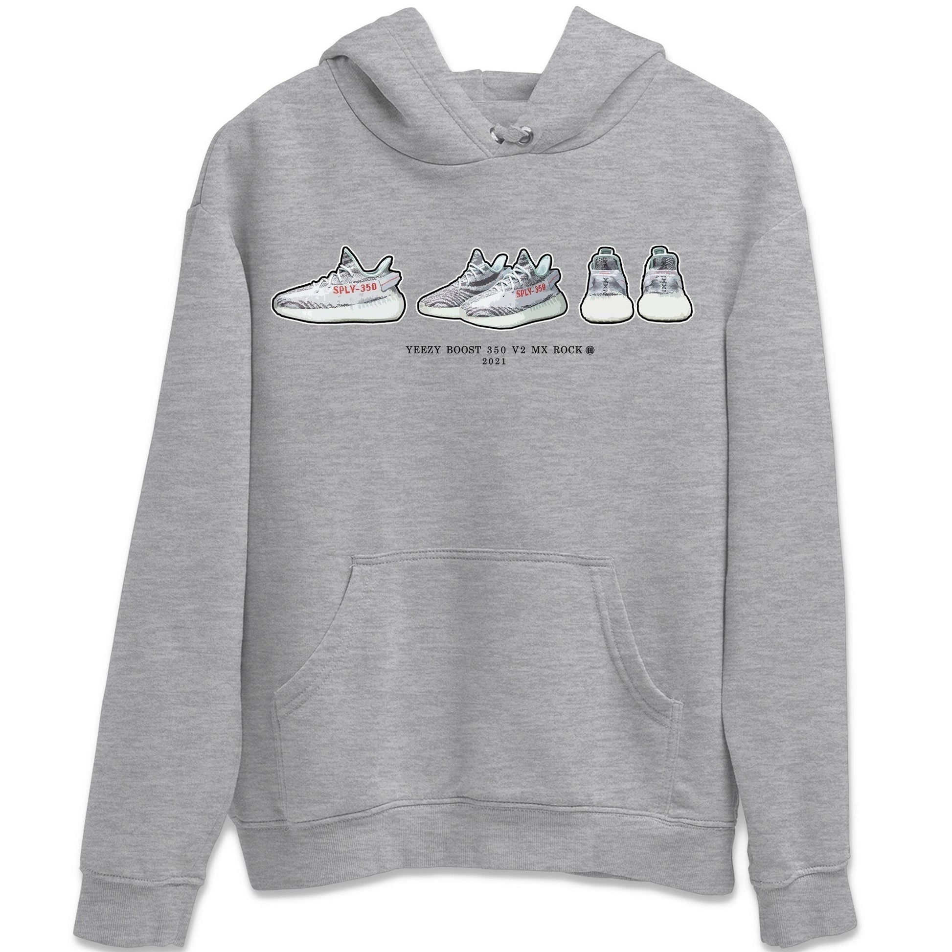 Sneaker Prelude Unisex Tops - Yeezy 350 Blue Tint